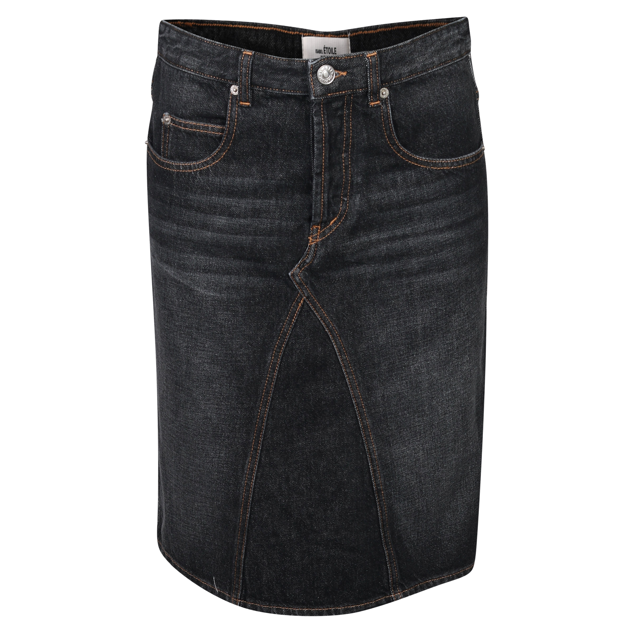 Isabel Marant Étoile Denim Skirt Fiali Black Washed FR/36 - DE/34