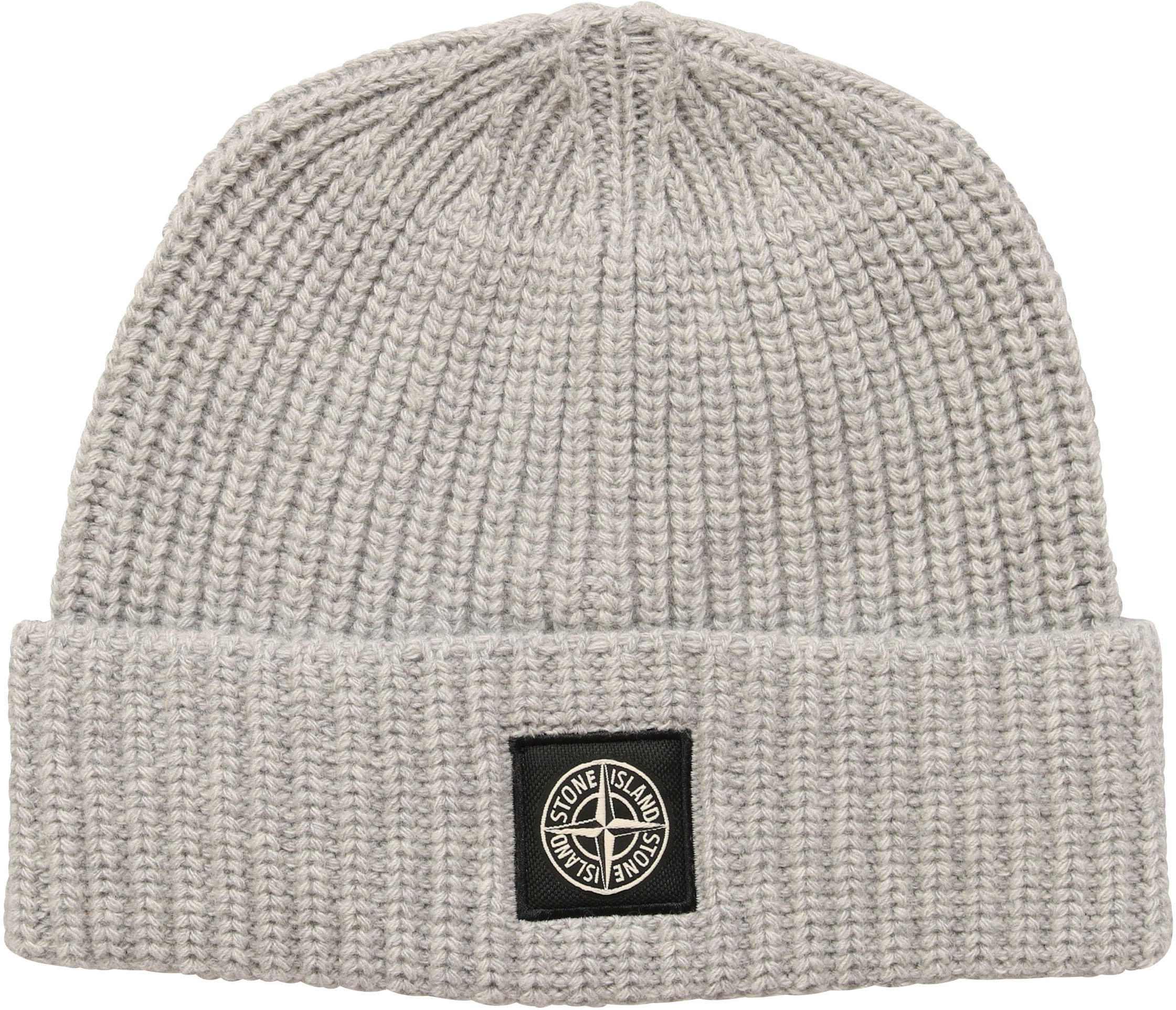 Stone Island Knit Cap in Heathergrey