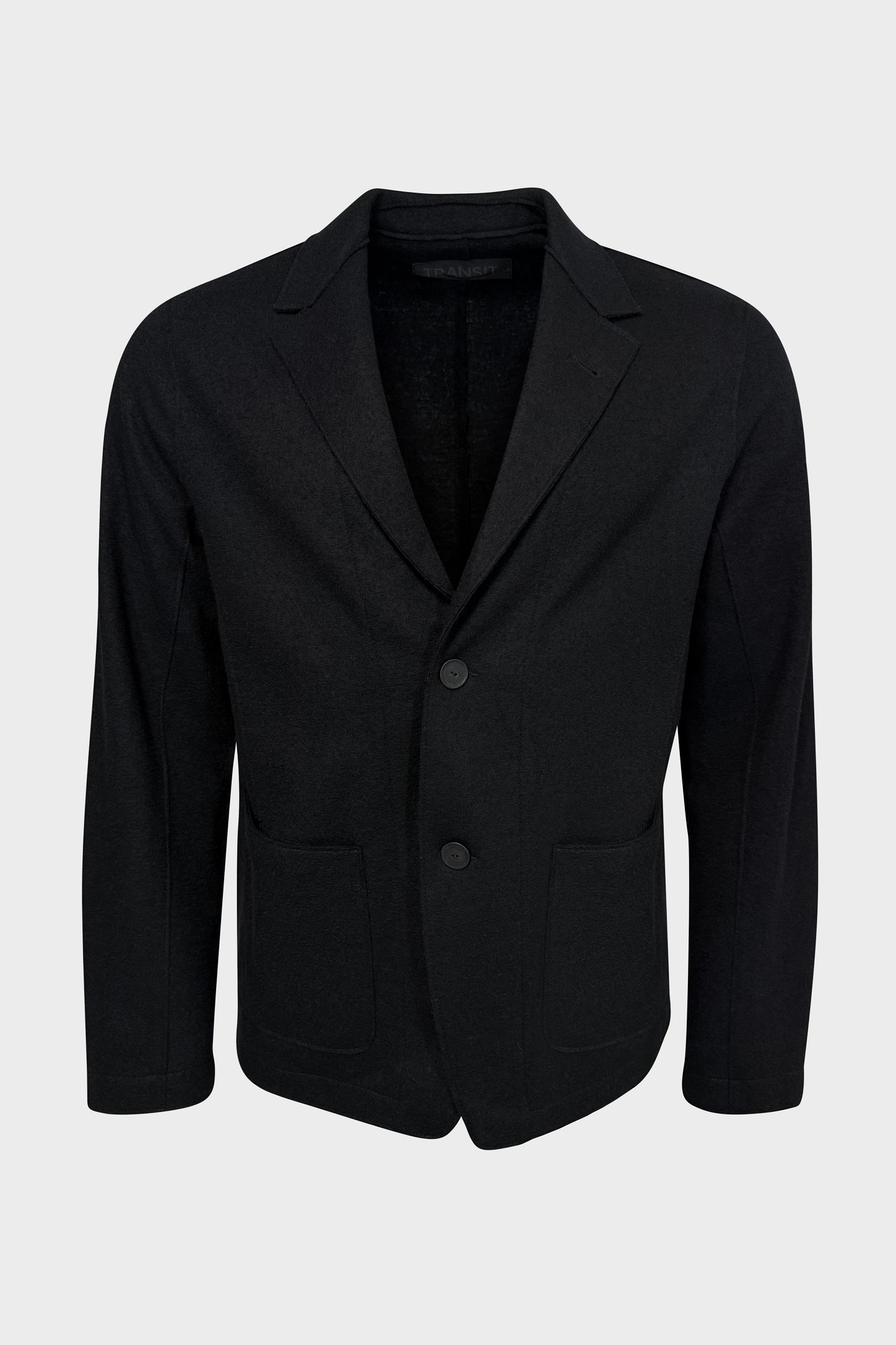 TRANSIT UOMO Wool Jacket in Black TRANSIT UOMO Wool Jacket in Black