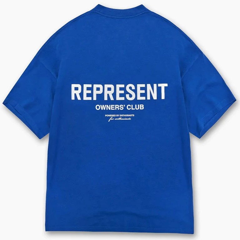 Represent Owners Club T-Shirt in Cobalt M
