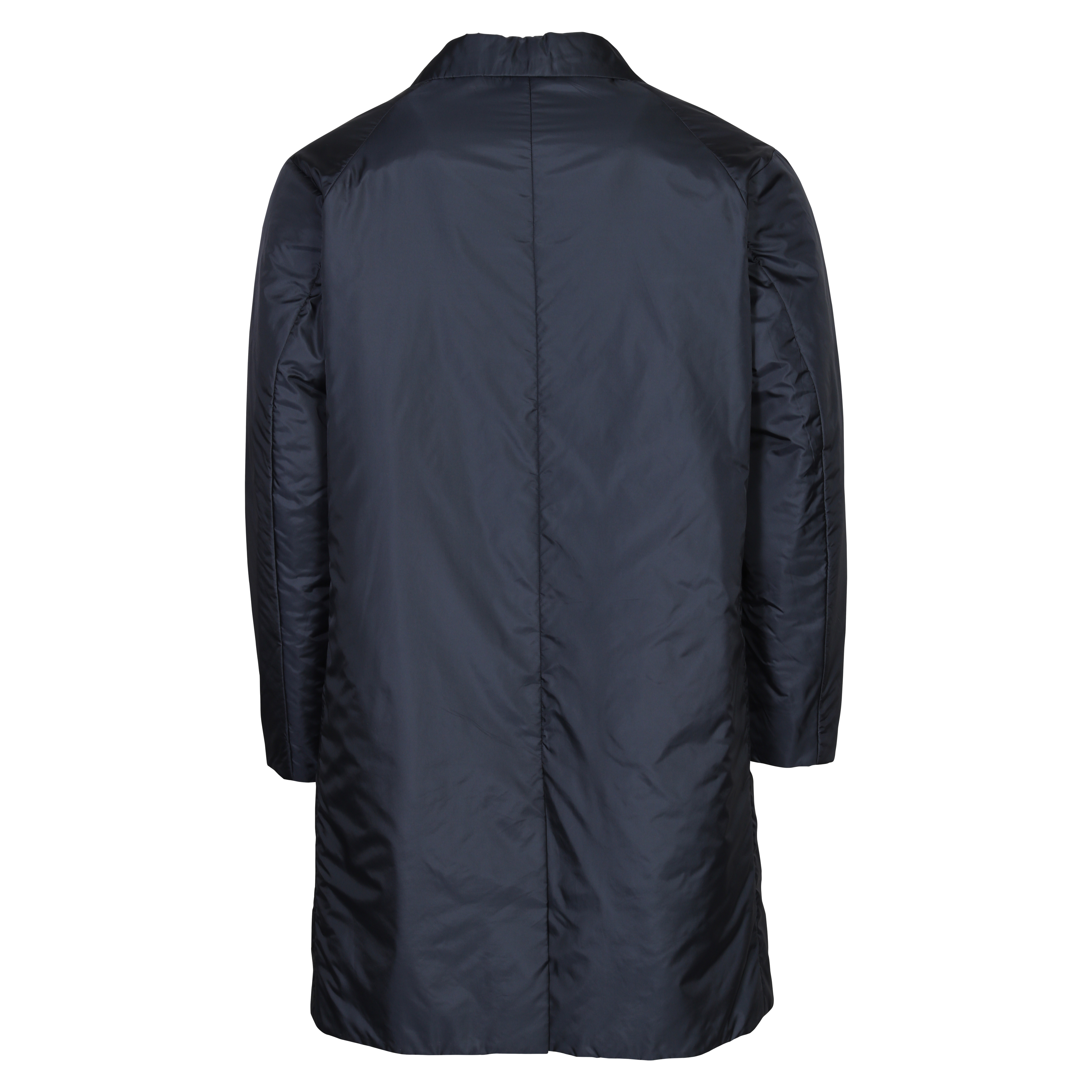 Aspesi Padded Rain Coat in Navy