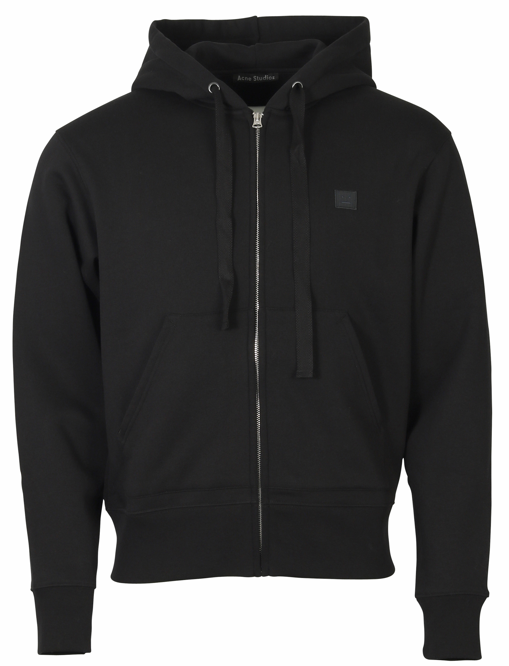 Acne Studios Zip Hoodie Ferris Face Black XXL