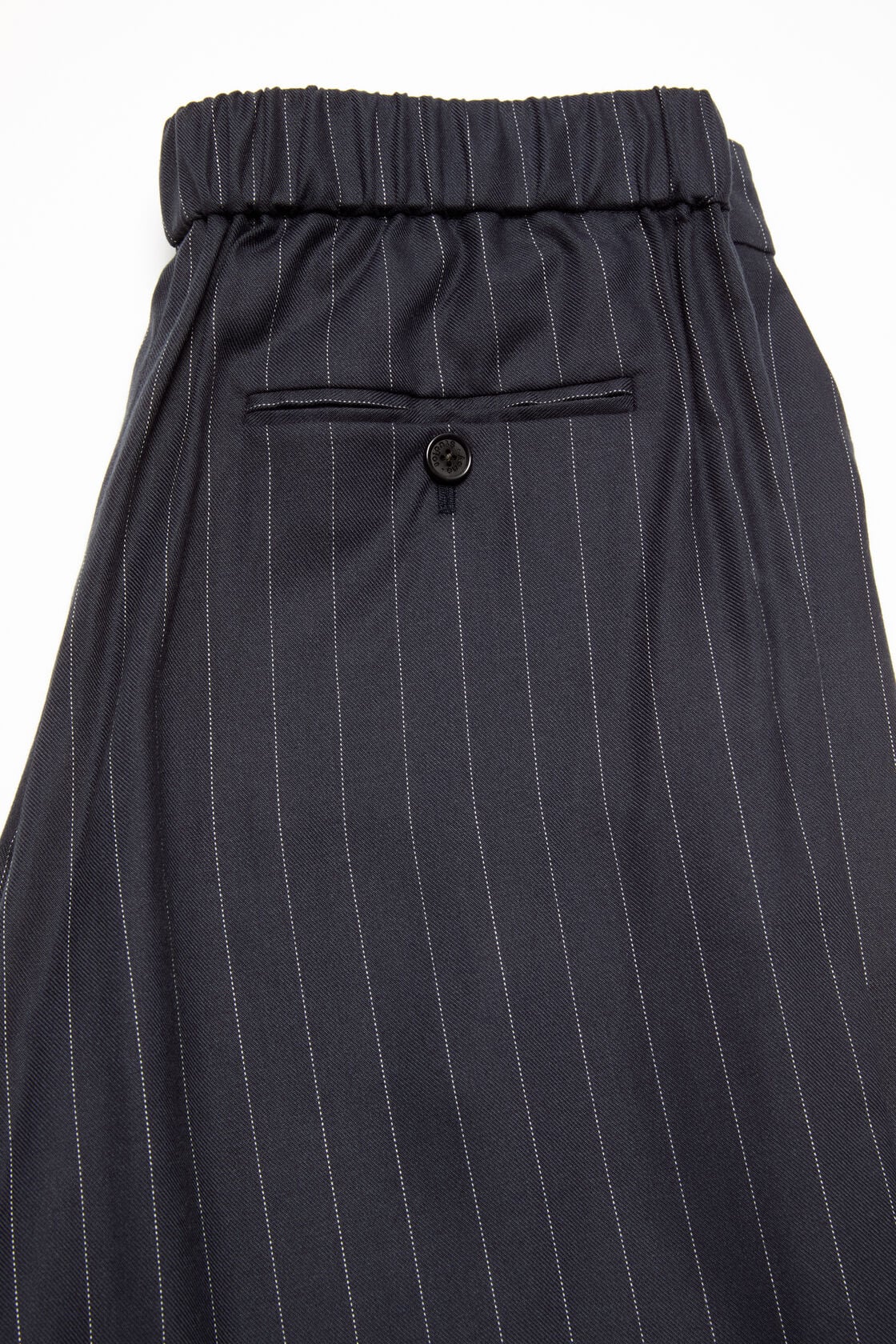 ACNE STUDIOS Pinstripe Pant in Navy