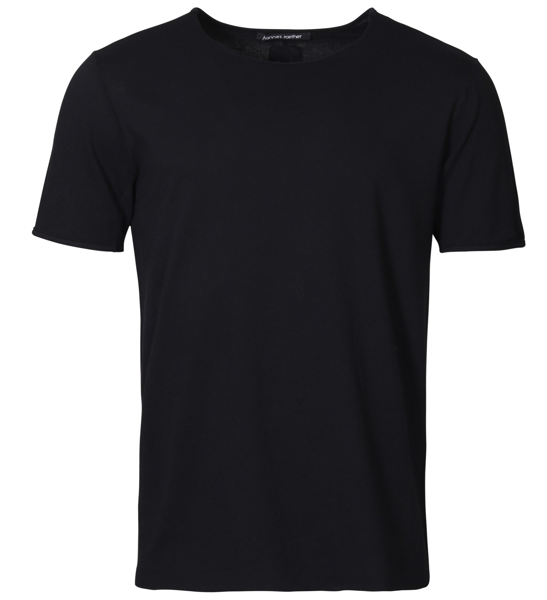 HANNES ROETHER T-Shirt in Black