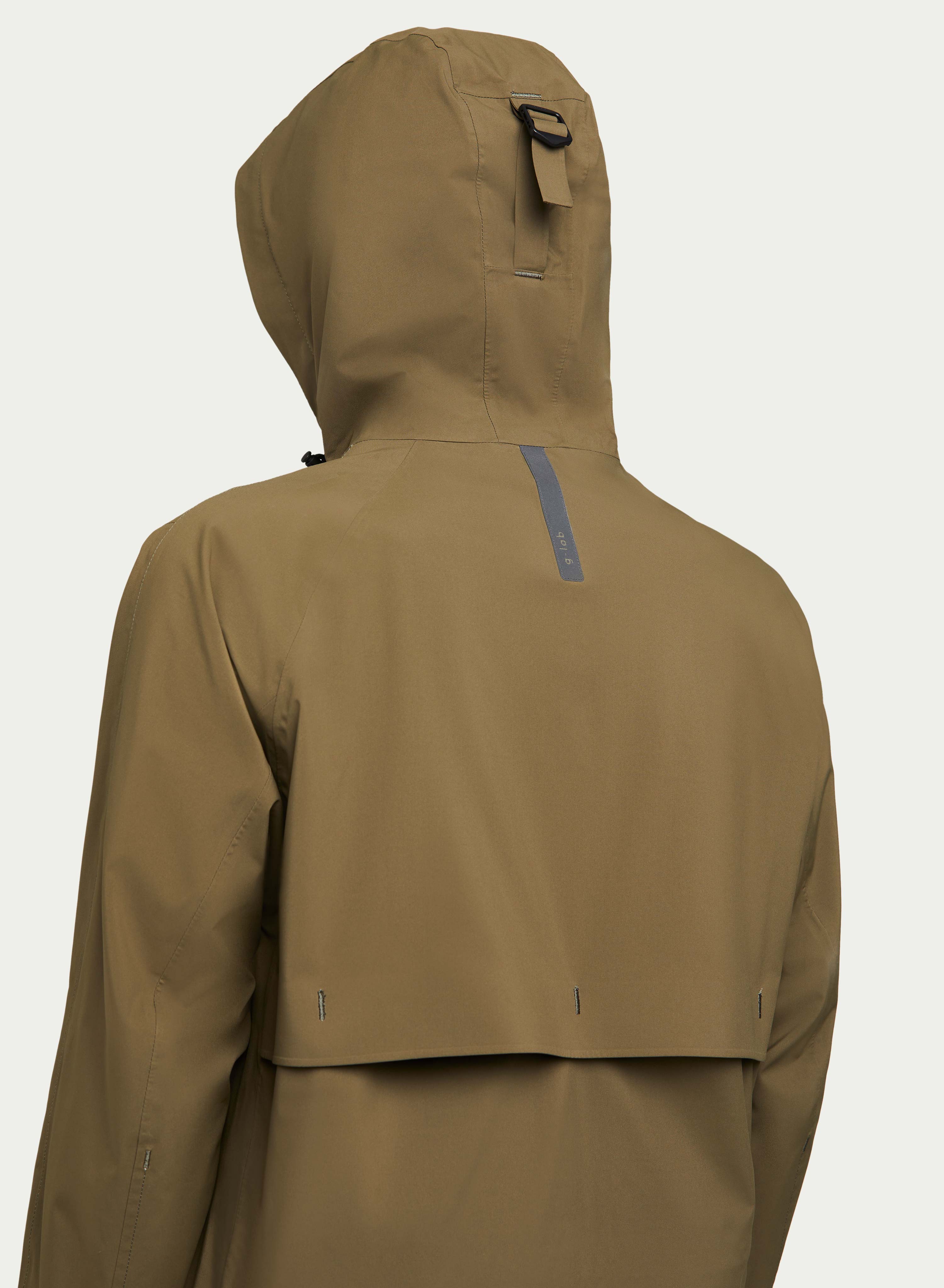 G-LAB Waterproof Light Jacket Geo in Olive M