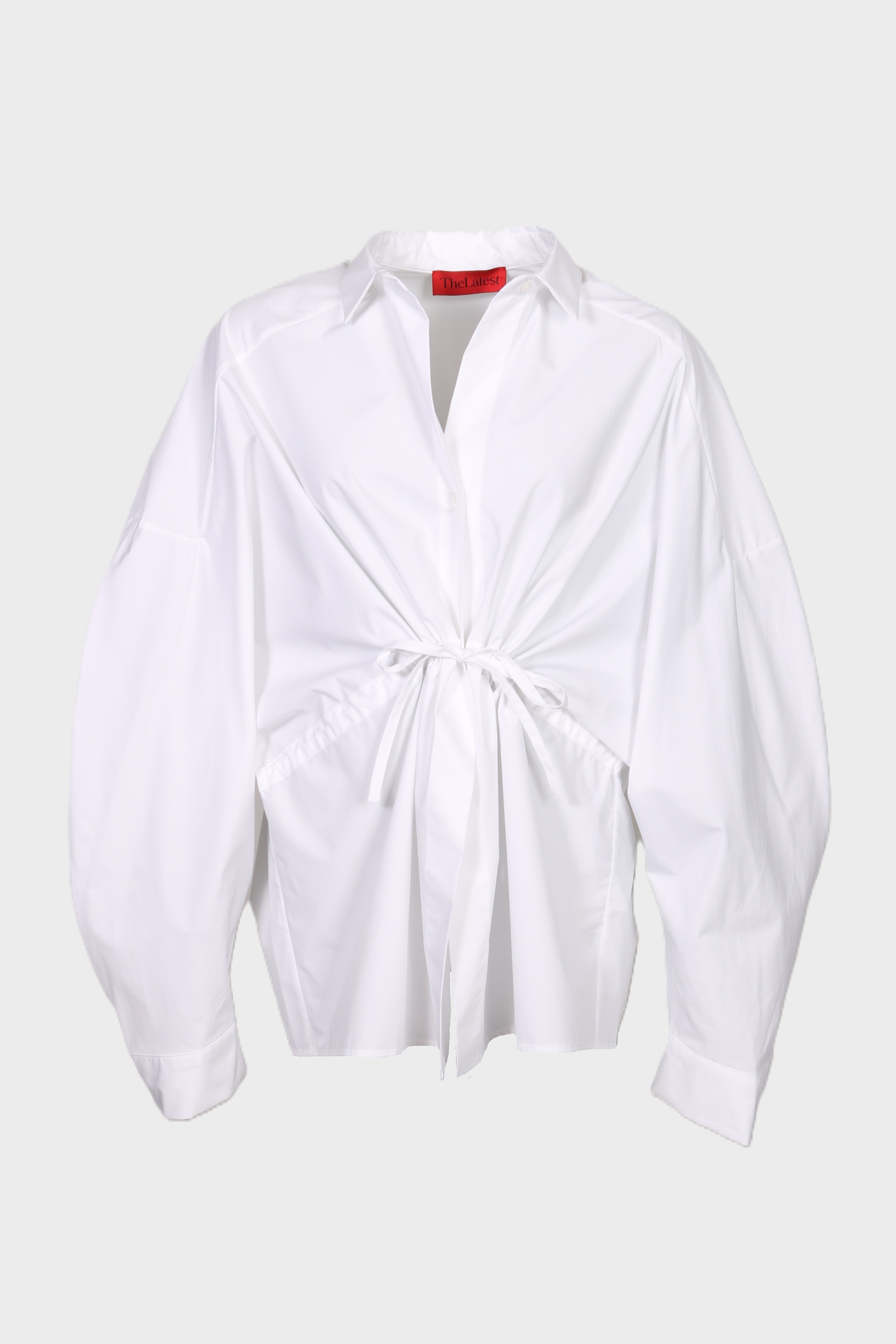 THE LATEST Cotton Oversize Shirt in White M
