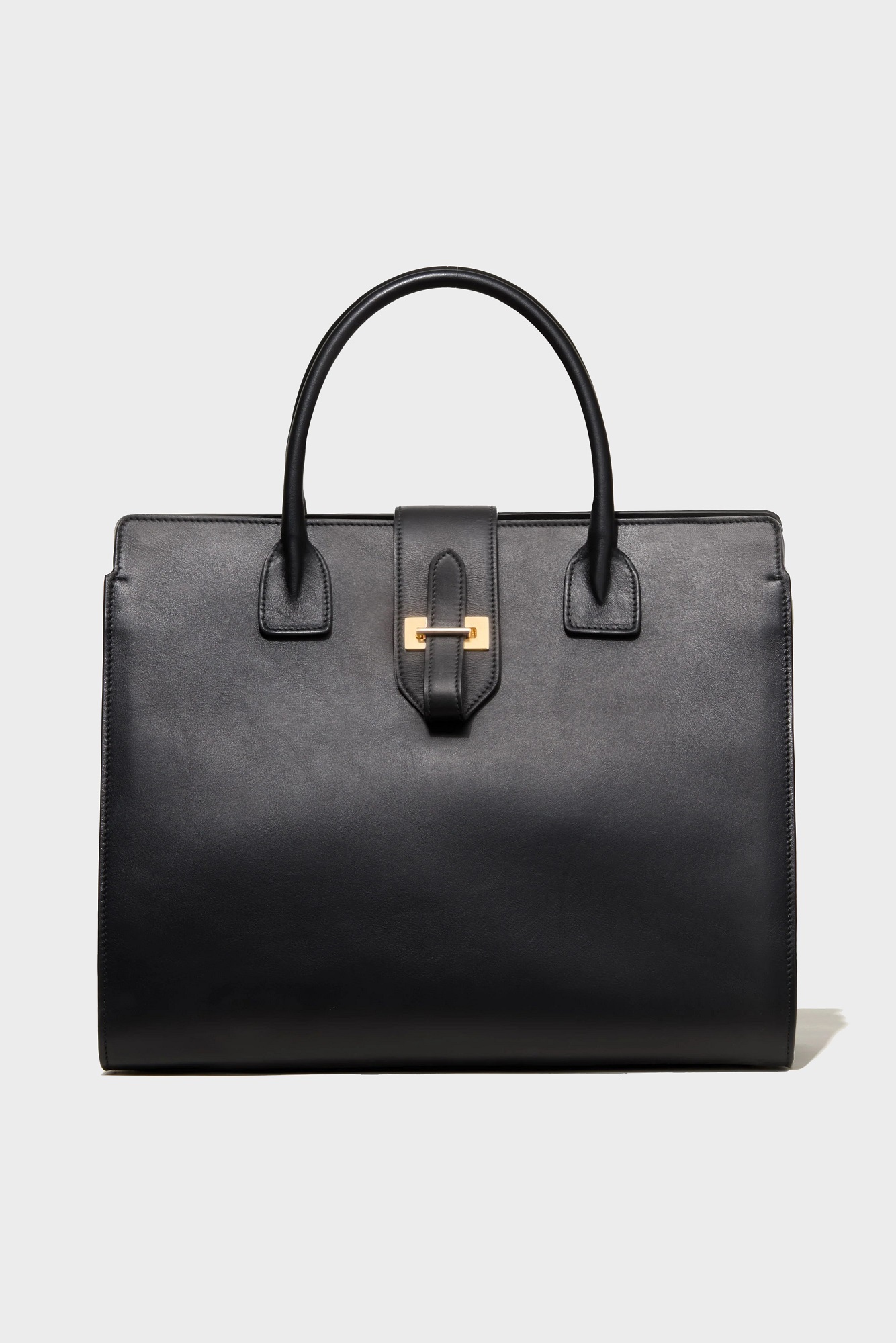 NILI LOTAN Lou Bag in Black Leather NILI LOTAN Lou Bag in Black Leather