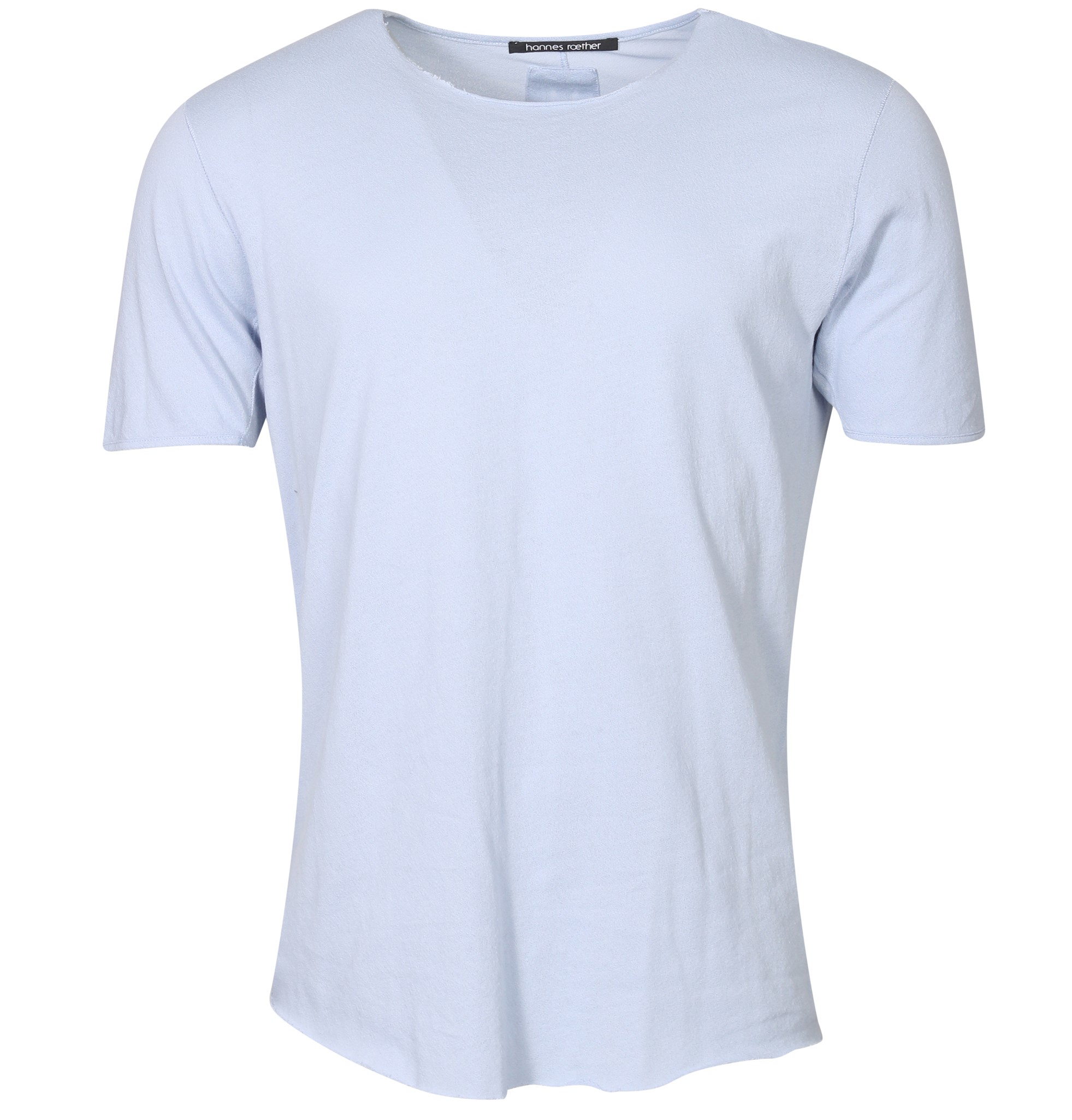 HANNES ROETHER T-Shirt in Light Blue M