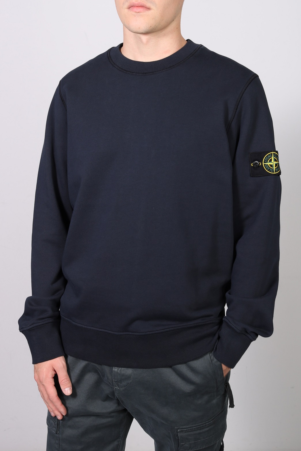 STONE ISLAND Sweatshirt in Navy Blue XL