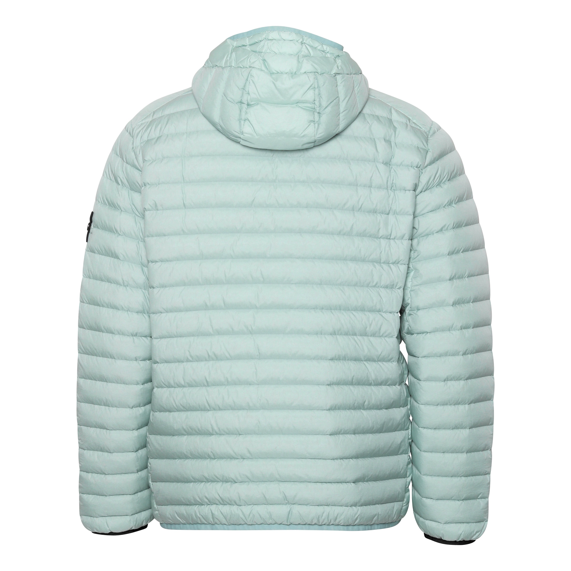 Stone Island Hooded Real Down Jacket in Sky Blue