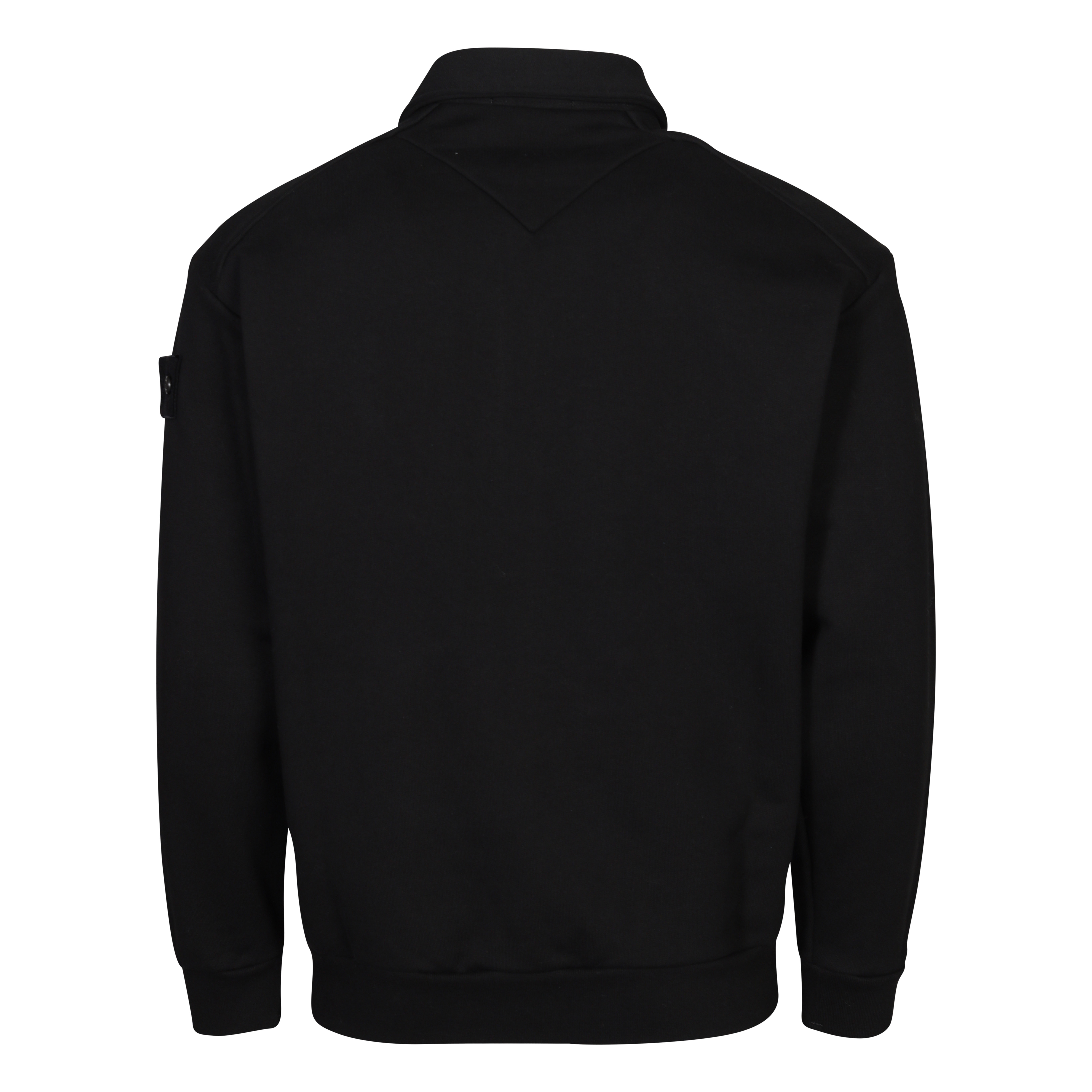 Stone Island Ghost Zip Sweatjacket in Black