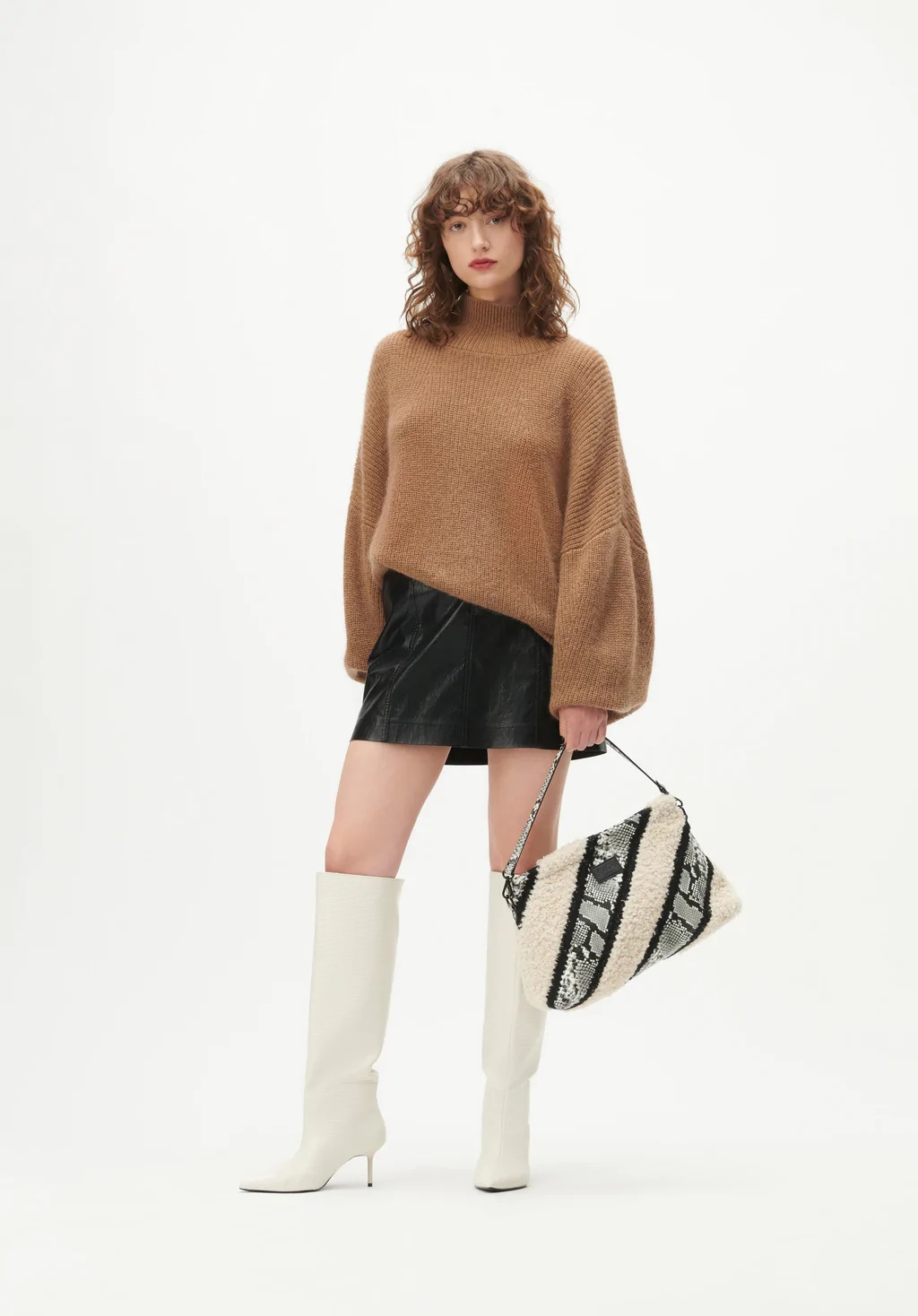 Lala Berlin Jumper Khloe in Dark Camel