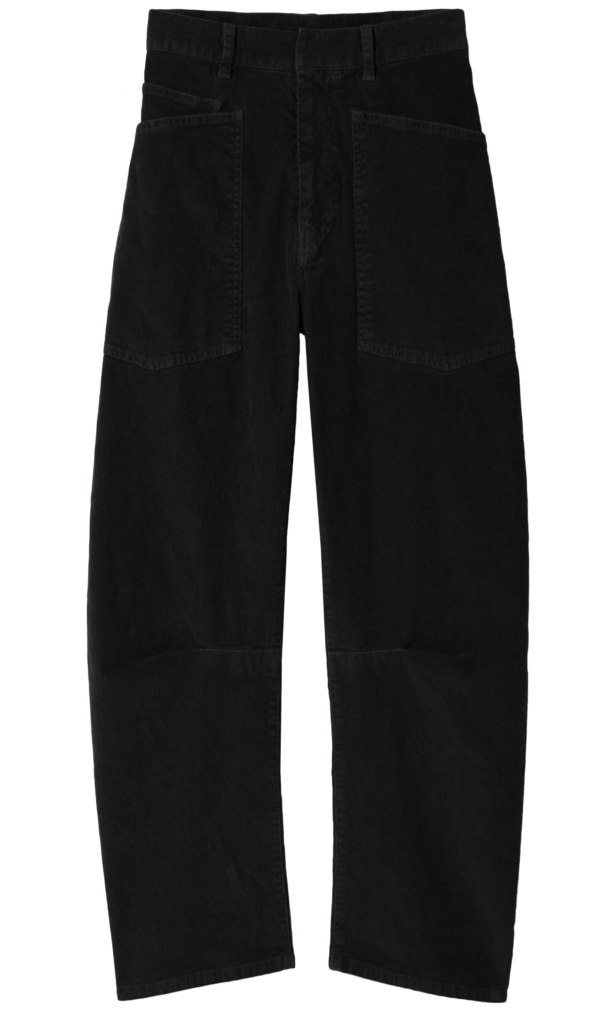 NILI LOTAN Corduroy Shon Pant in Black