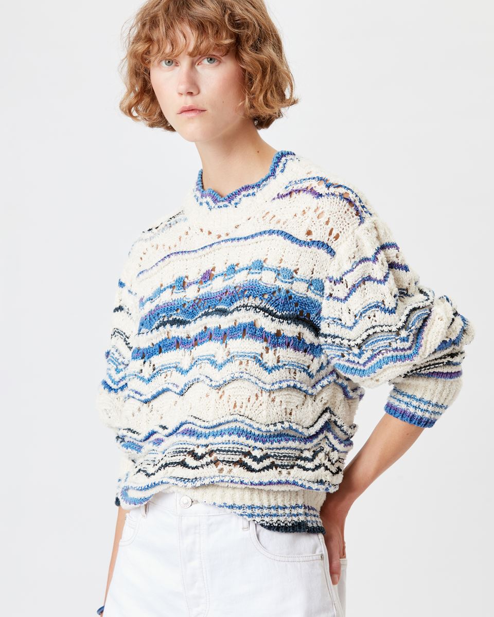 Isabel Marant Étoile Ambre Knit Pullover in Electric Blue FR36 - DE34