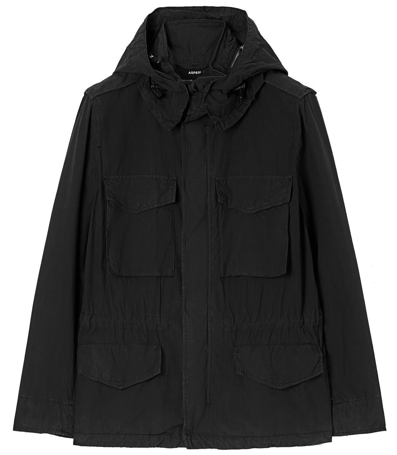 ASPESI Padded Fieldjacket Soho in Black S ASPESI Padded Fieldjacket Soho in Black L