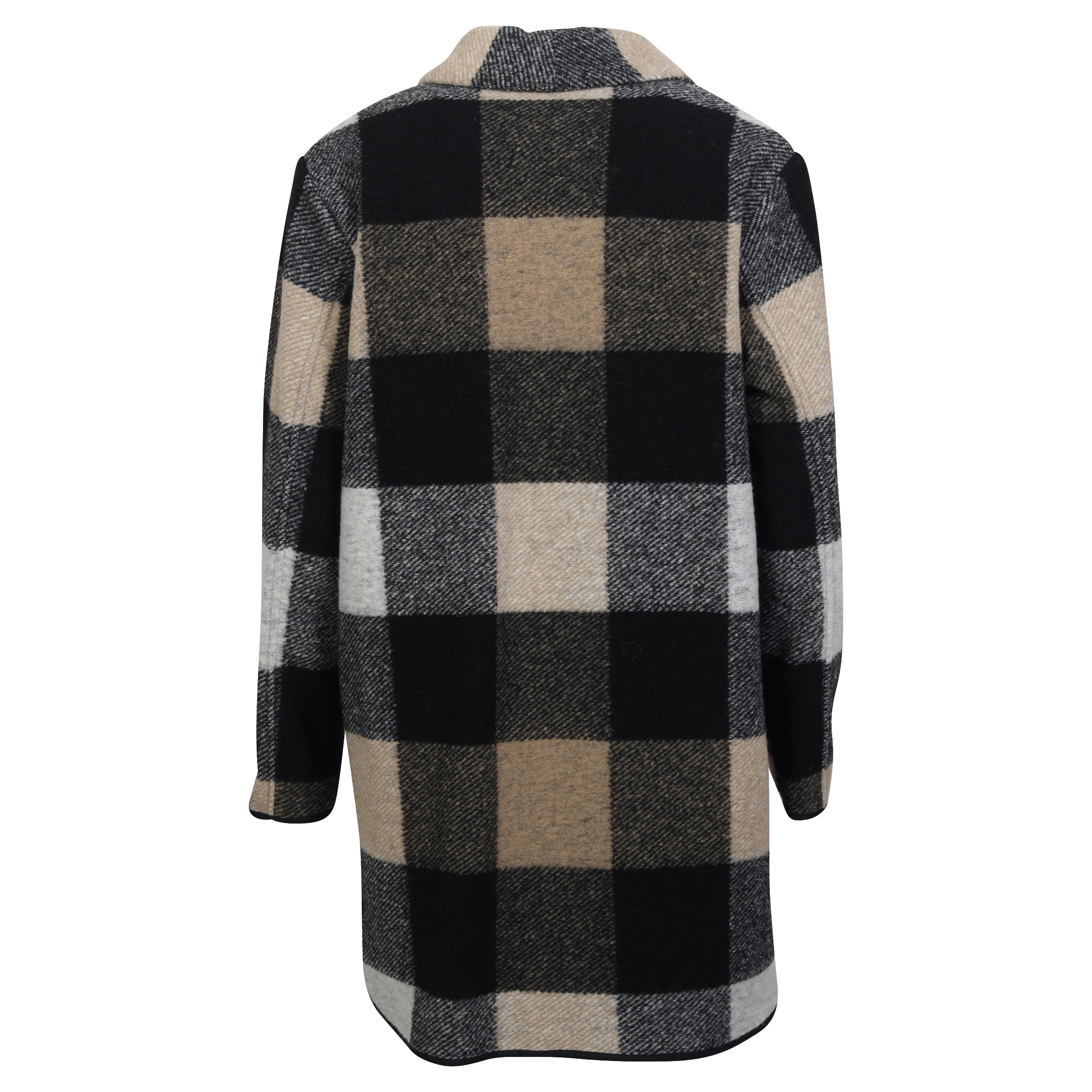 Woolrich Gentry Coat Gold Black Buffalo