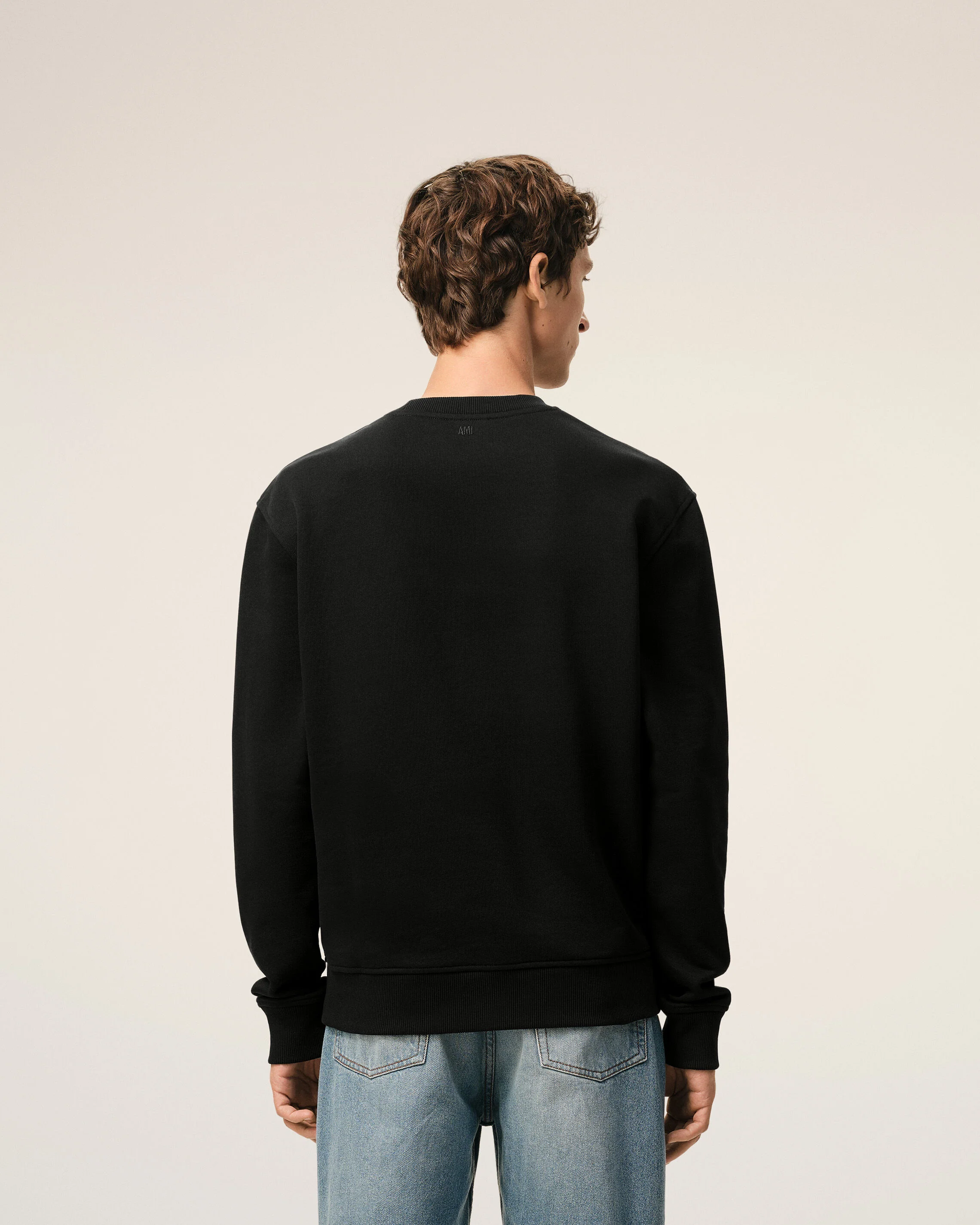 AMI PARIS de Coeur Sweatshirt in Black
