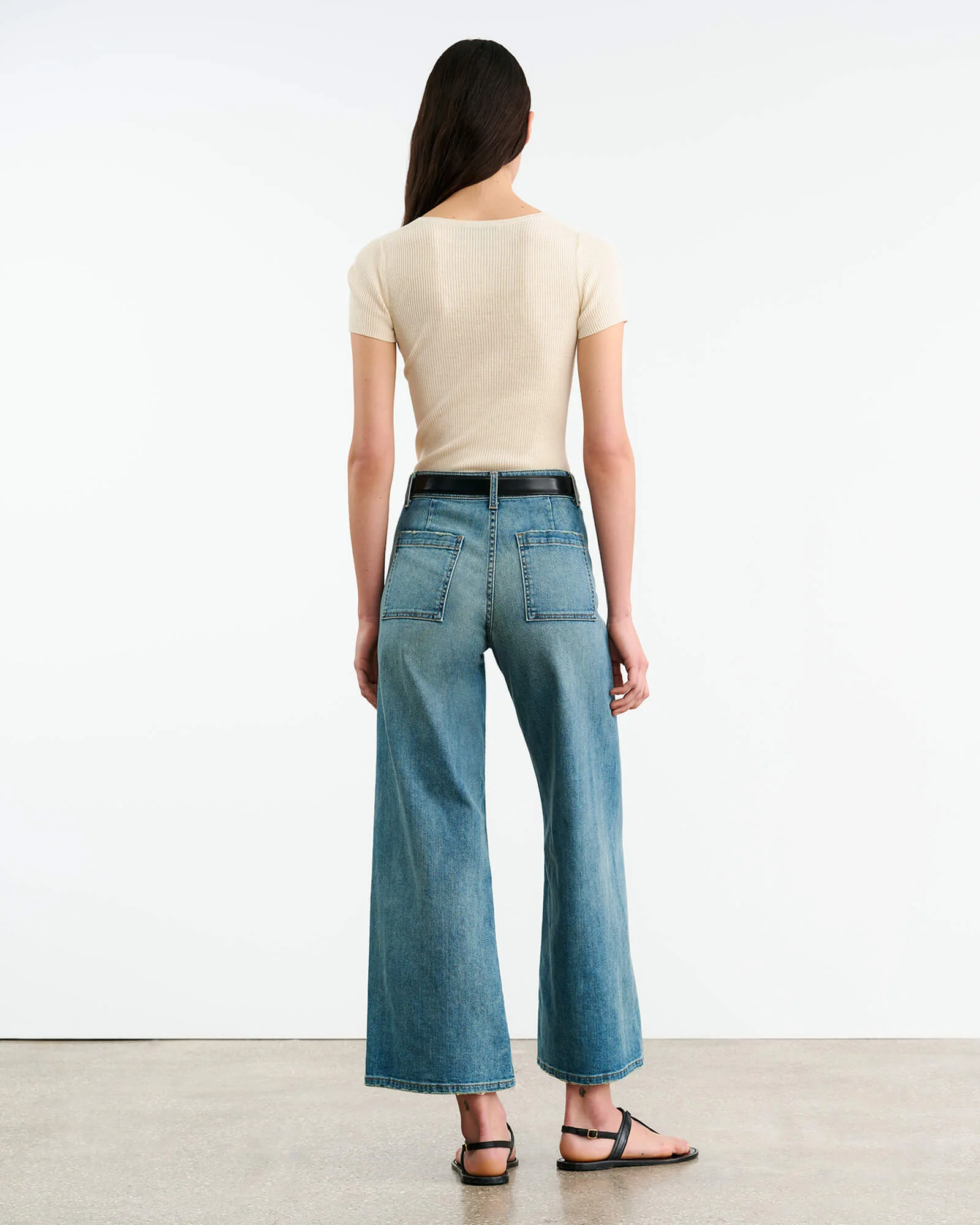 NILI LOTAN Megan Jeans in Summer Wash NILI LOTAN Megan Jeans in Summer Wash