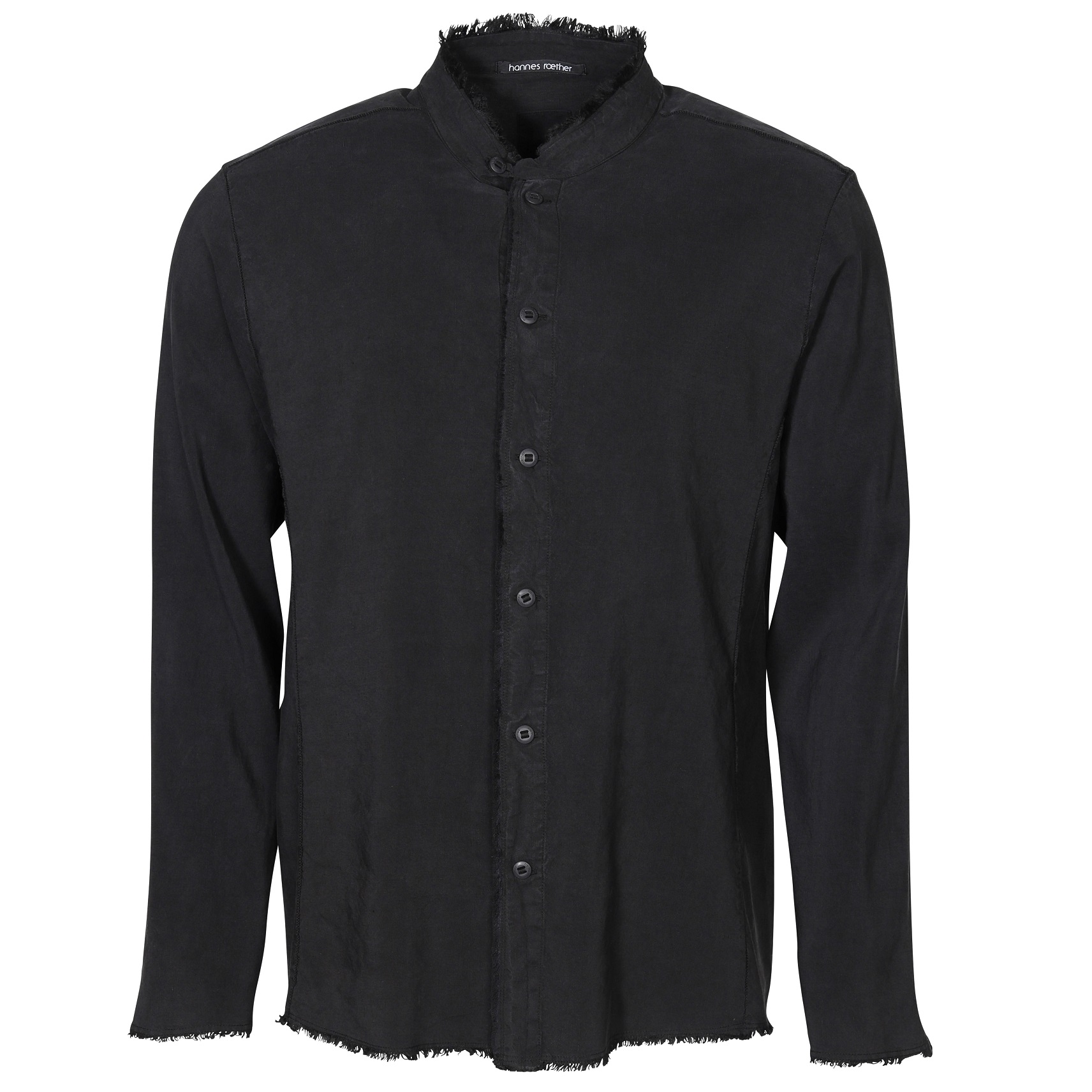 HANNES ROETHER Vintage Shirt in Black