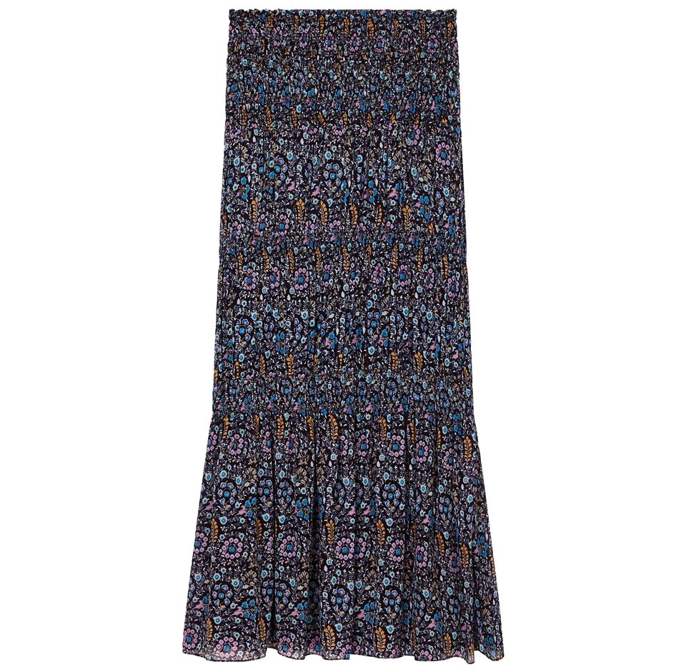 ISABEL MARANT ÉTOILE Nunca Skirt in Midnight