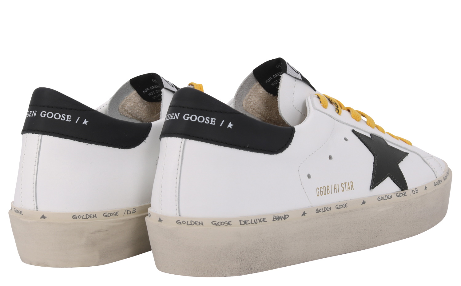 Golden Goose Hi Star White/Black