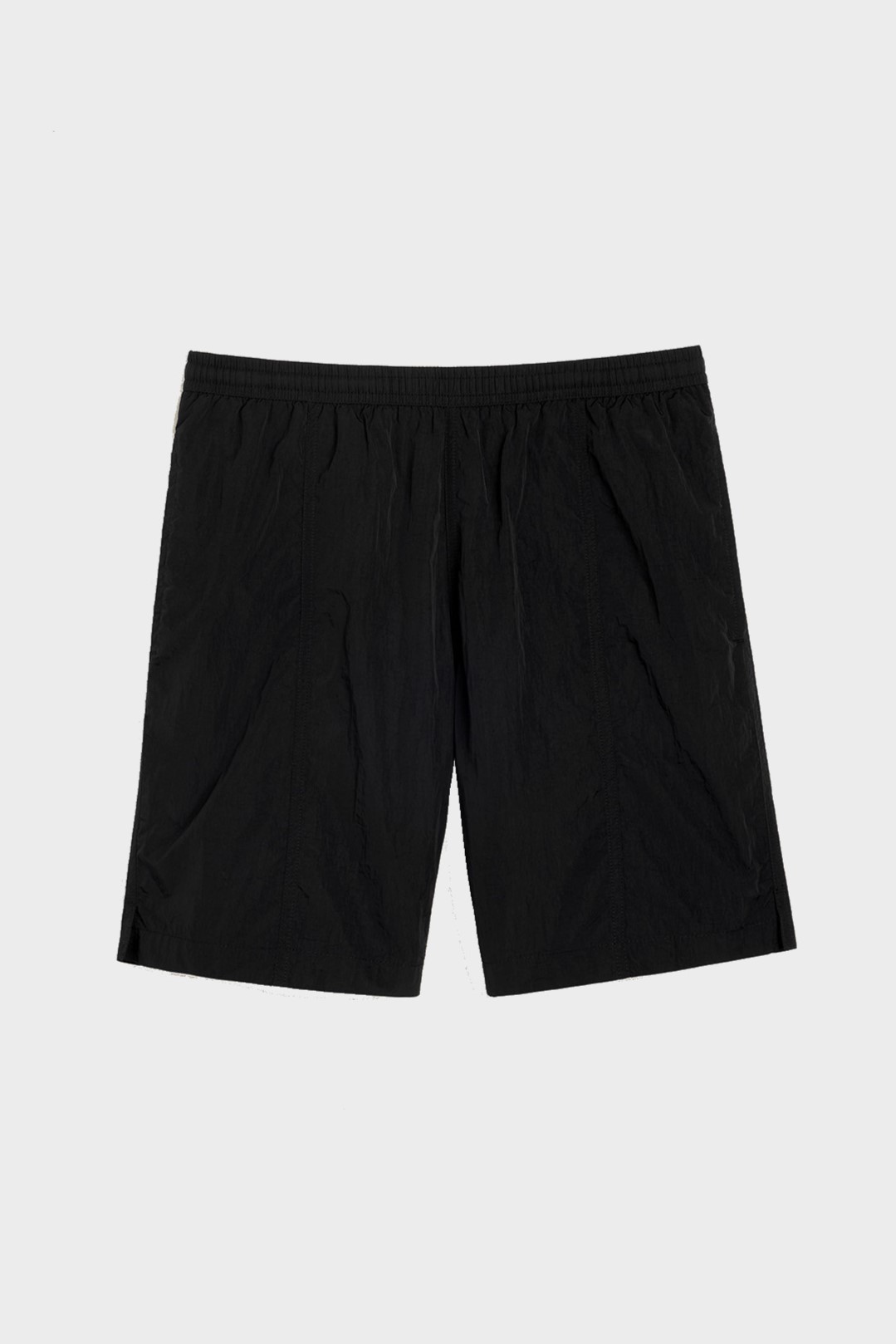 AMI PARIS Nylon Swim Shorts in Black XL