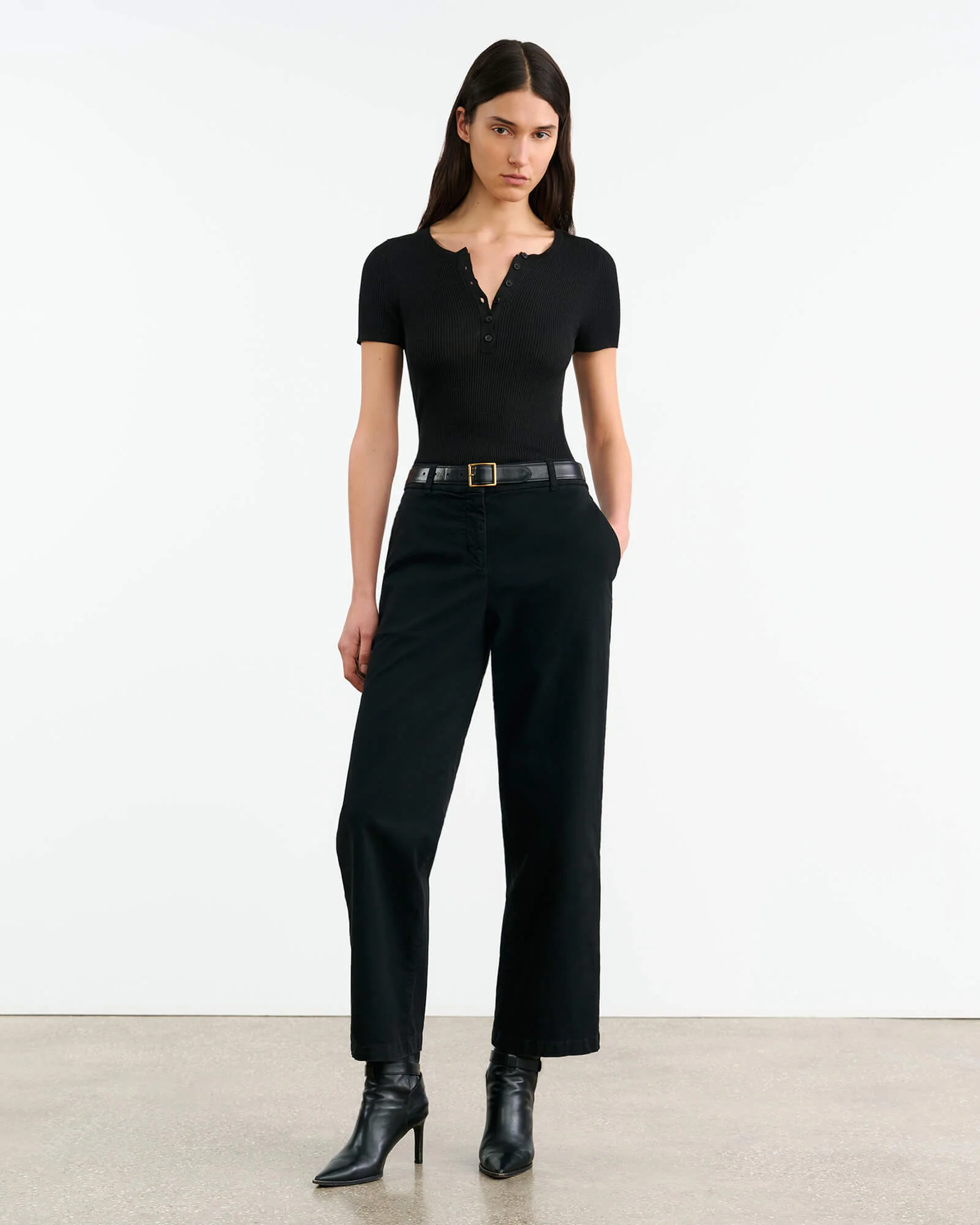 NILI LOTAN Nohan Pant in Jet Black NILI LOTAN Nohan Pant in Jet Black