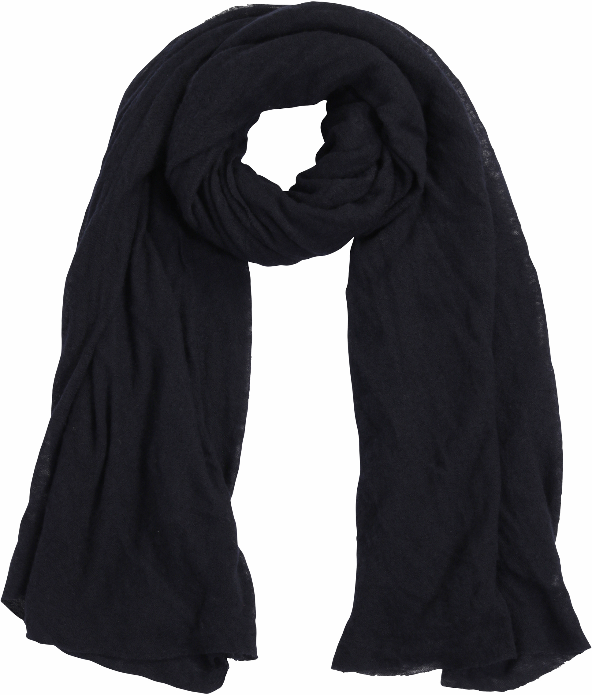 PIN1876 Cashmere Scarf Navy
