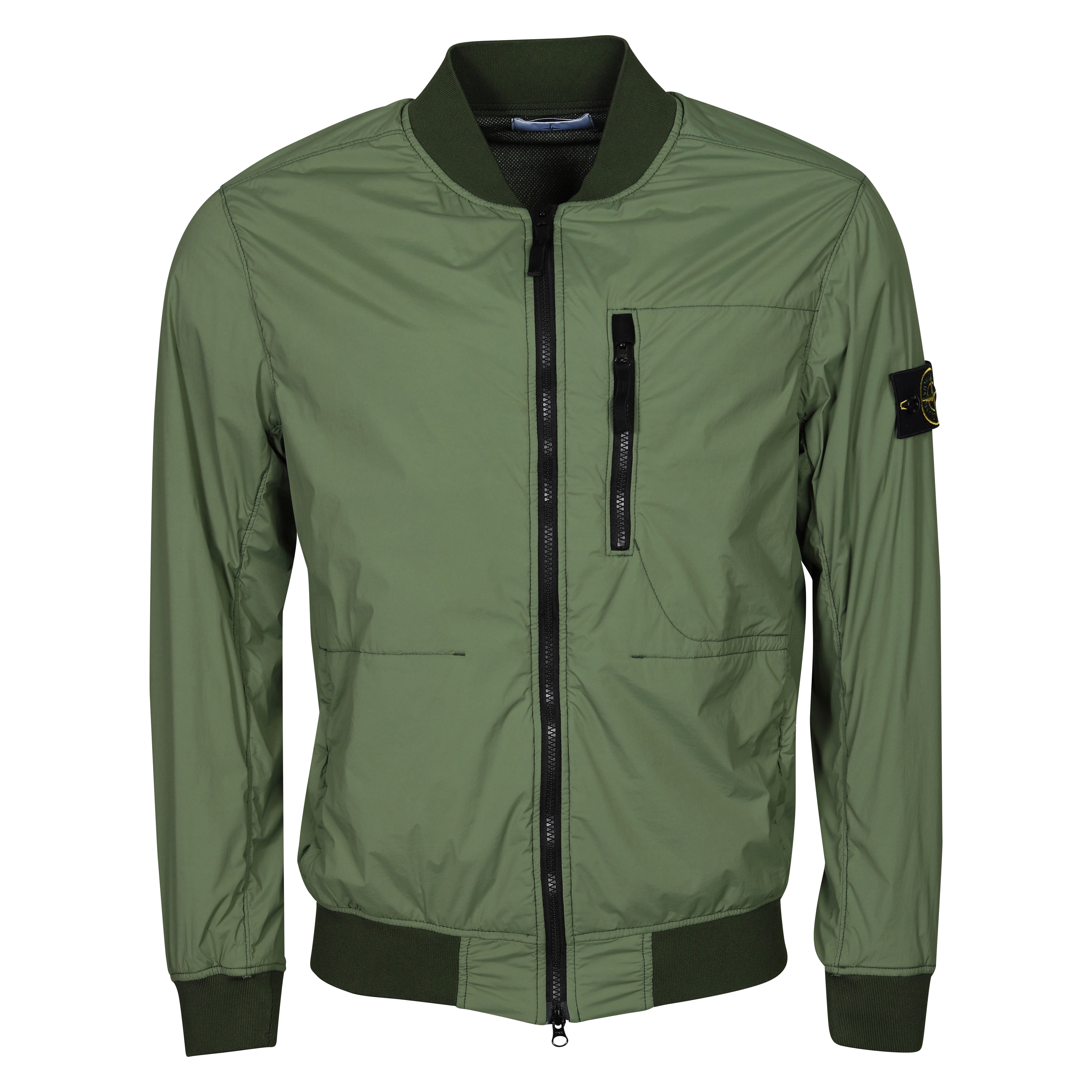 Stone Island Bomber Jacket in Olive