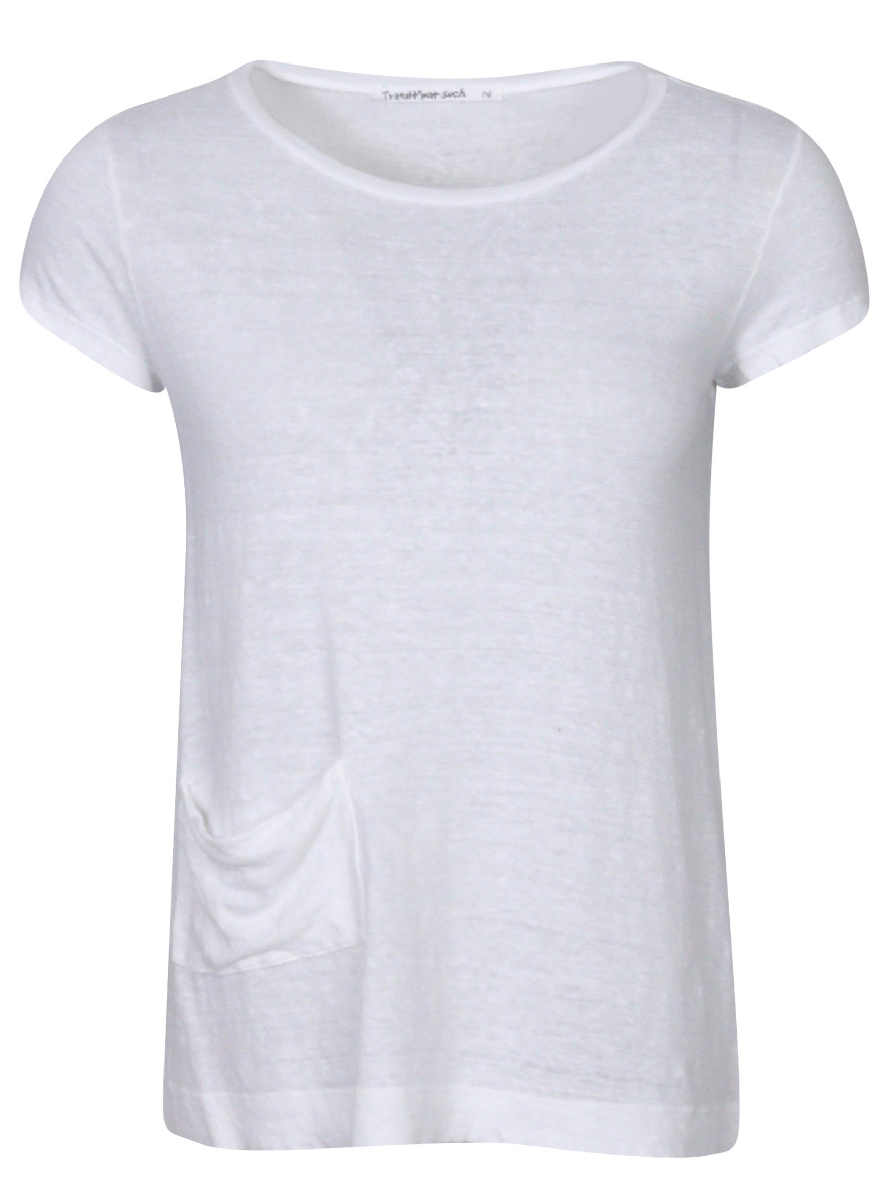 Transit Par Such Linen T-Shirt White