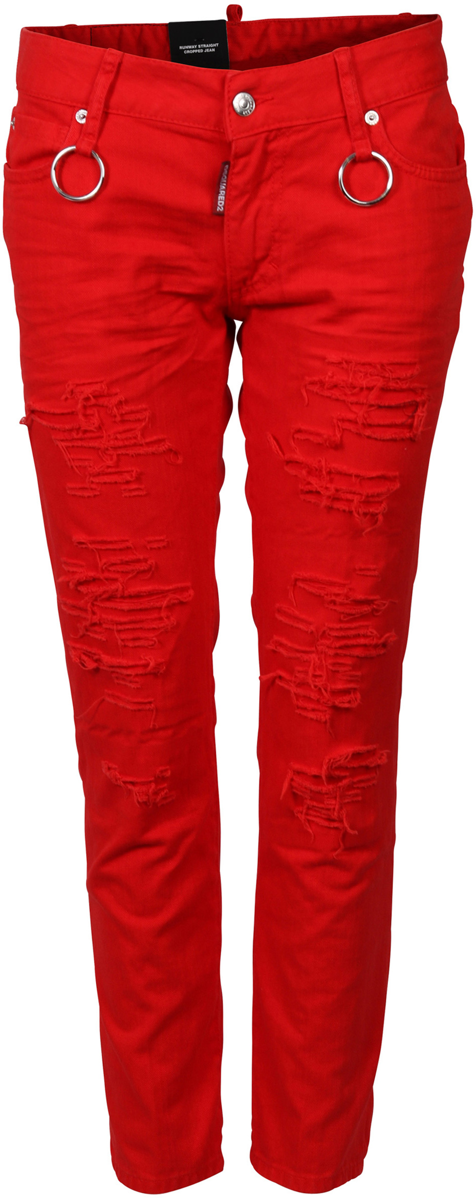 D2 Dsquared Jeans Runway Straight Cropped D2 Dsquared Jeans Runway Straight Cropped