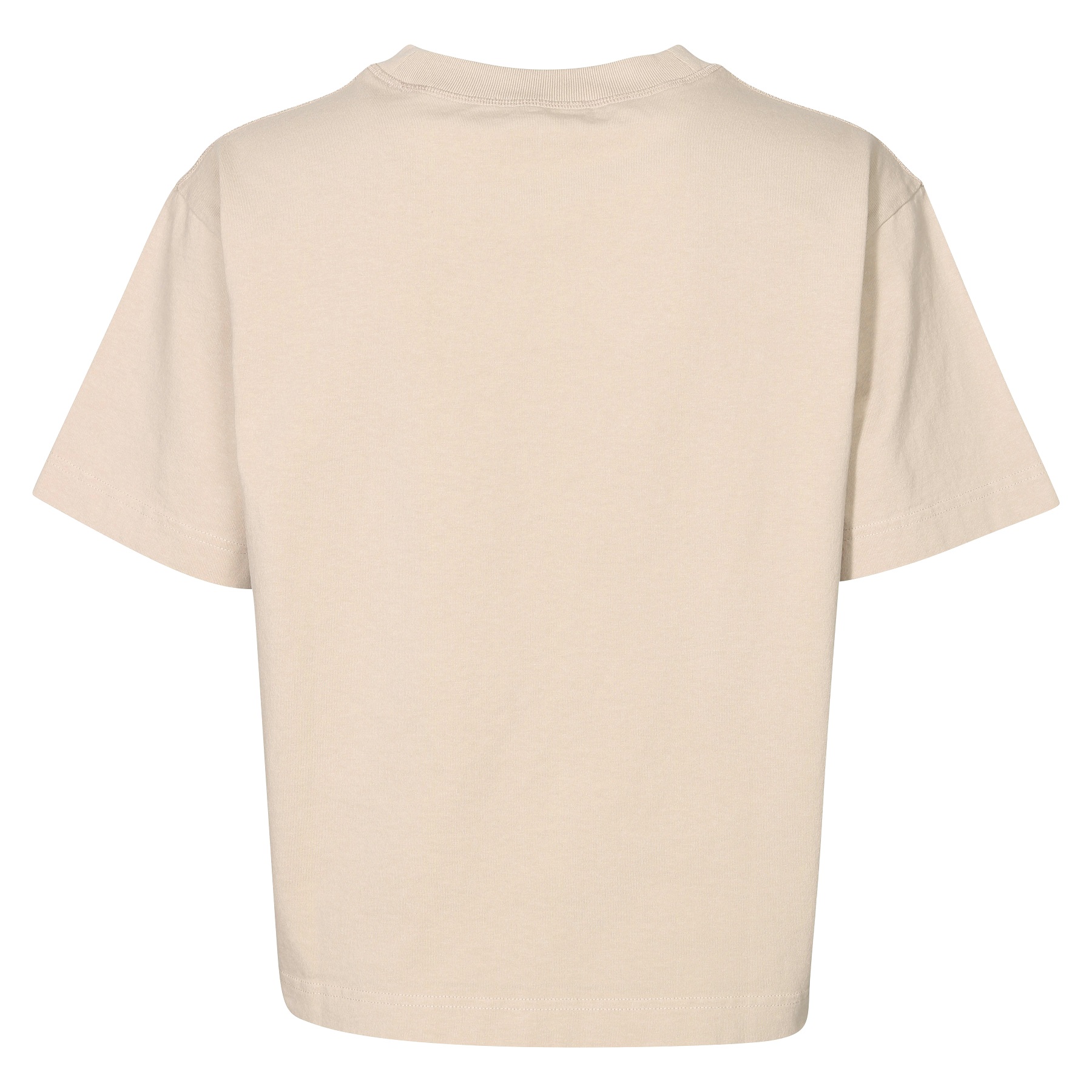 ACNE STUDIOS Stamp T-Shirt in Champagne Beige XS