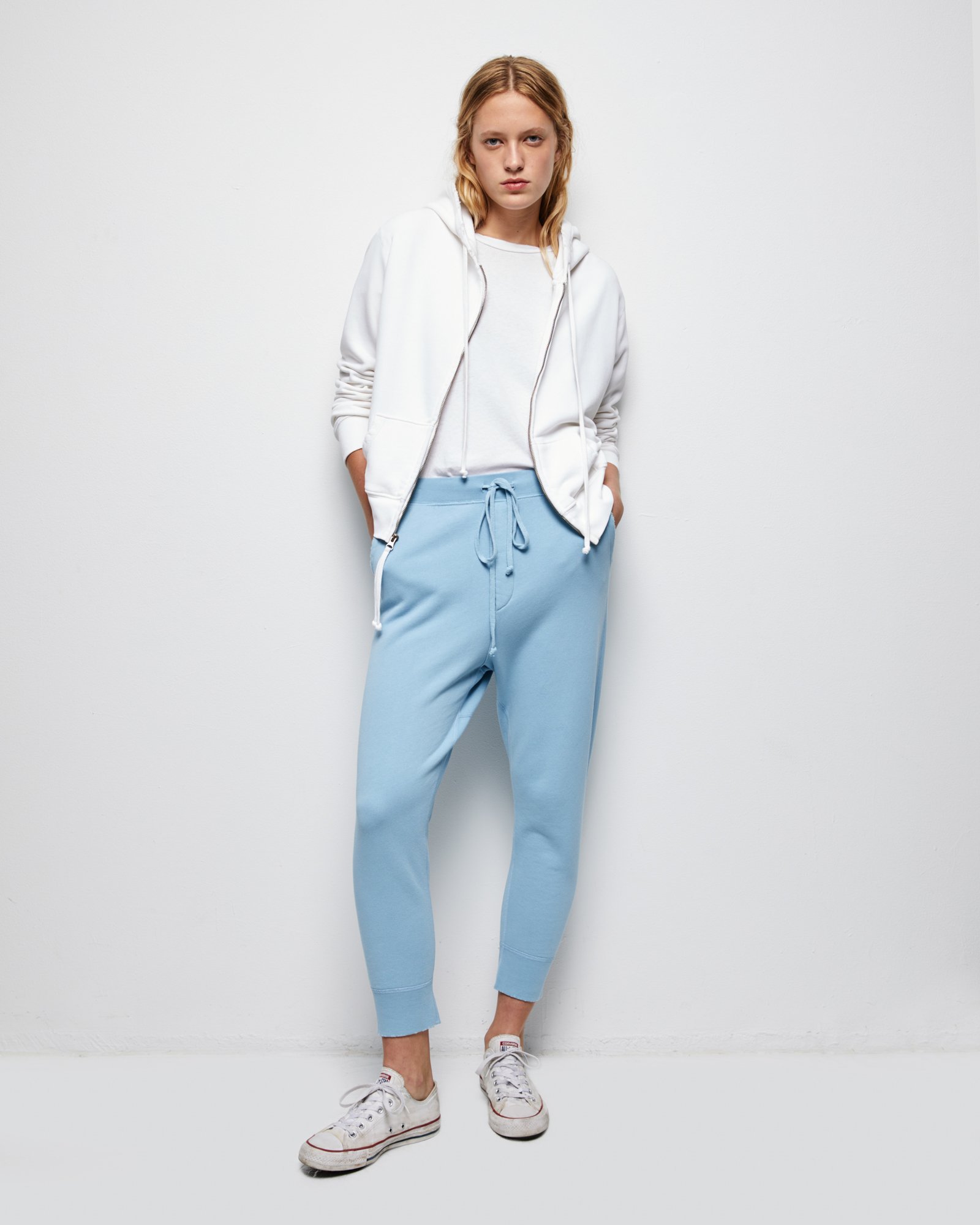 Nili Lotan Sweatpant Nolan Light Blue