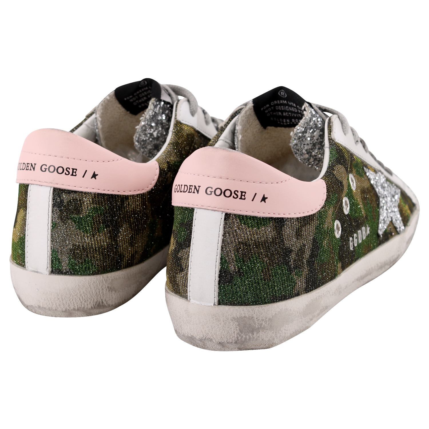 Golden Goose Sneaker Superstar Lurex Camouflage