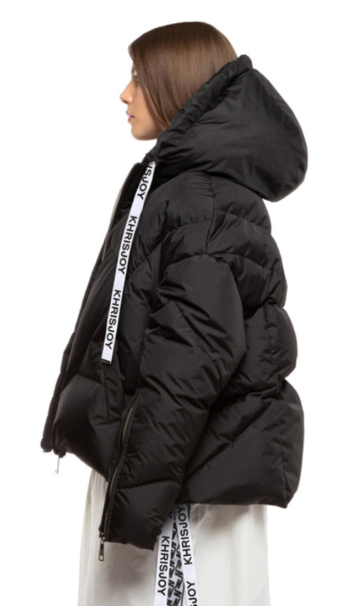 Khrisjoy Iconic Puffer Jacket in Black