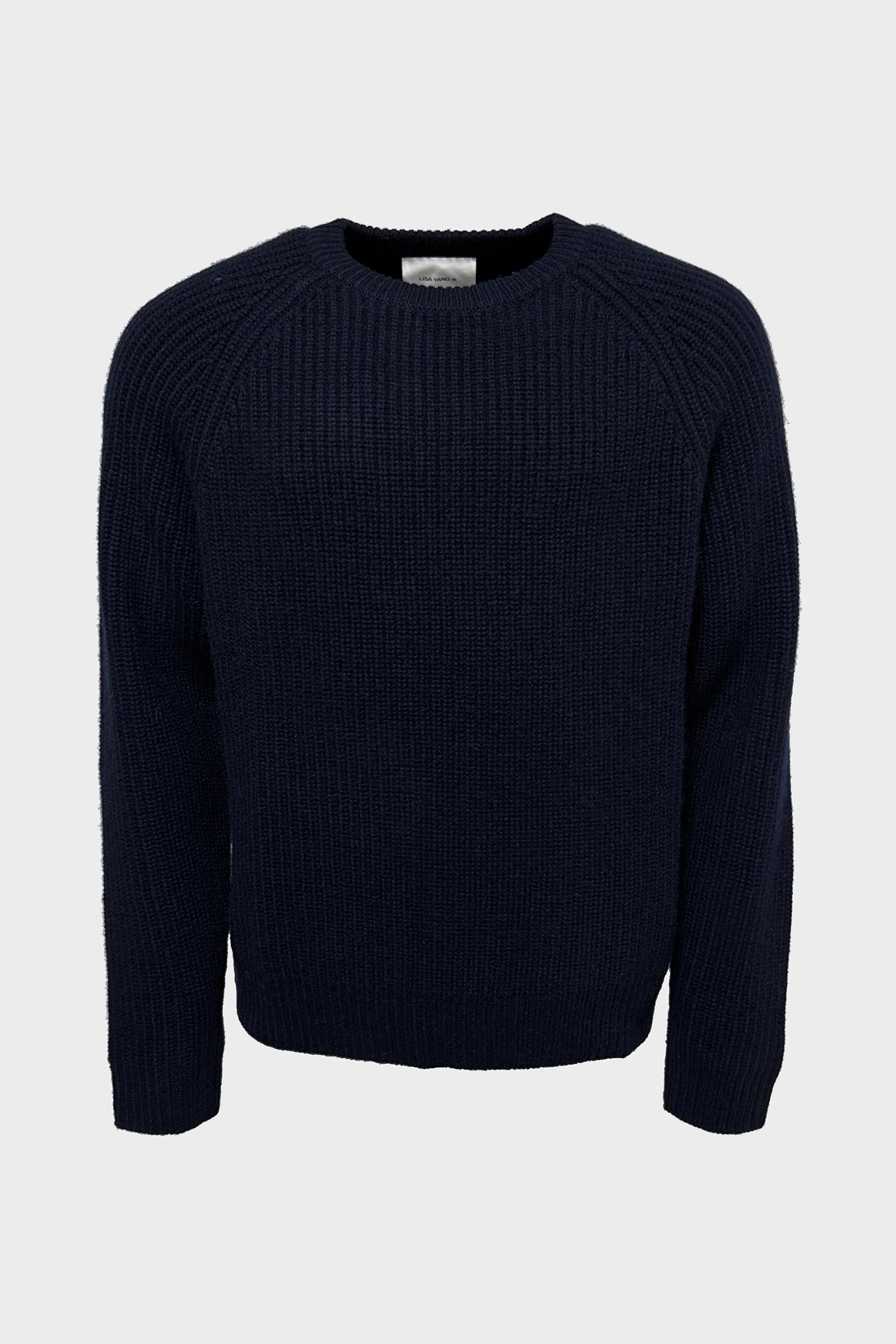 LISA YANG Soren Cashmere Sweater in Navy