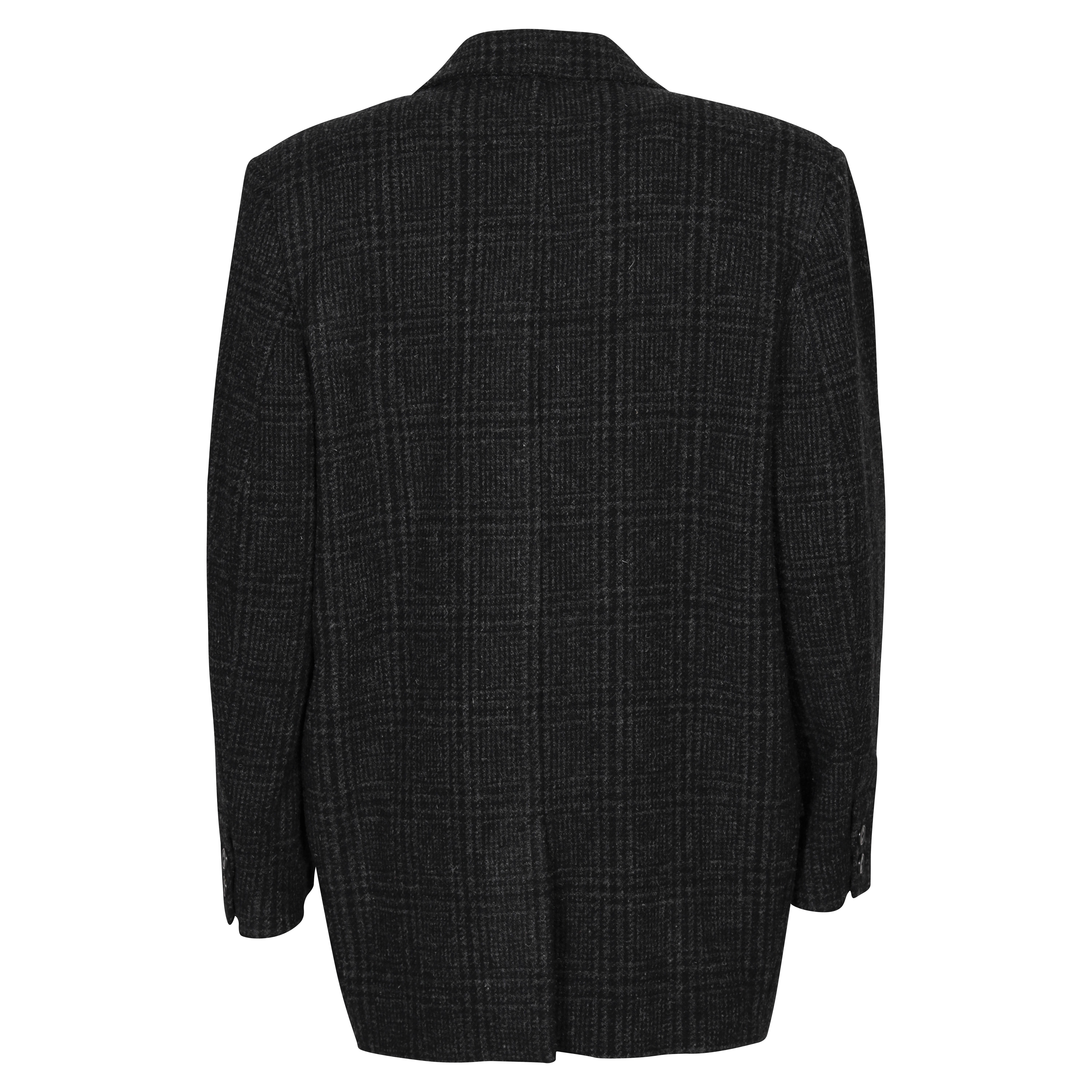 Isabel Marant Étoile Wool Oversize Blazer Cikaito Anthracite