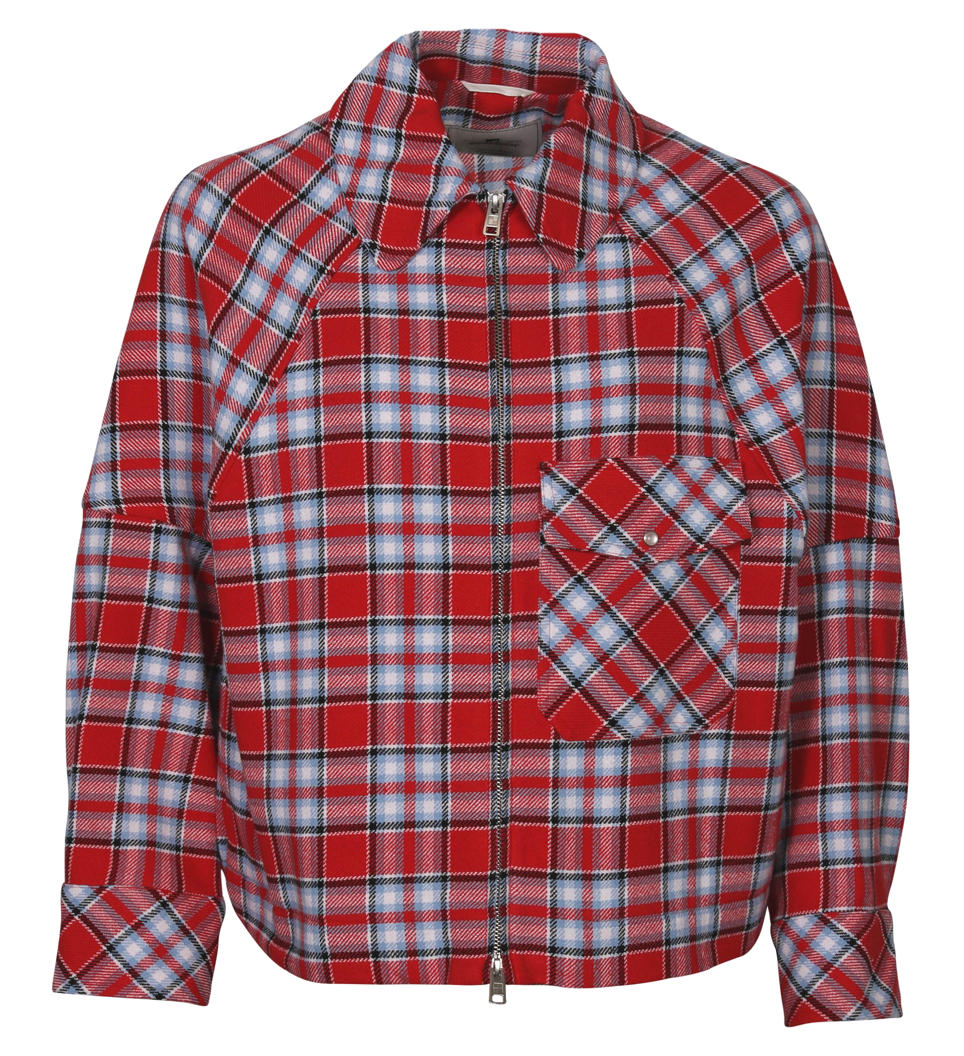 Woolrich Overshirt Timber Red/Blue Check