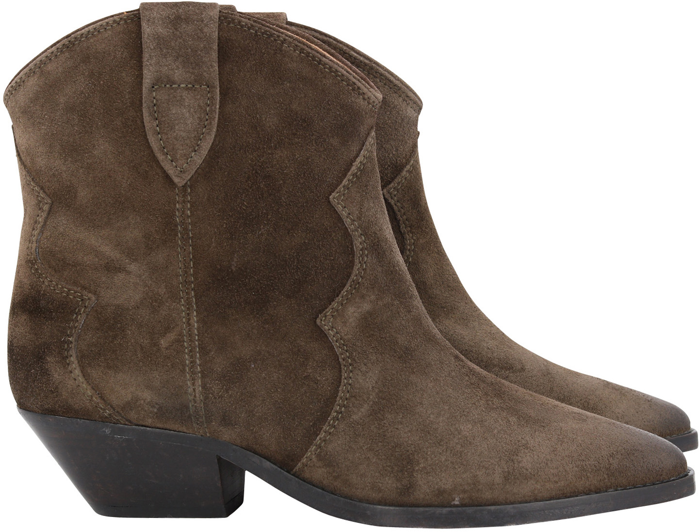 Isabel Marant Boots Dewina Dark Brown Suede
