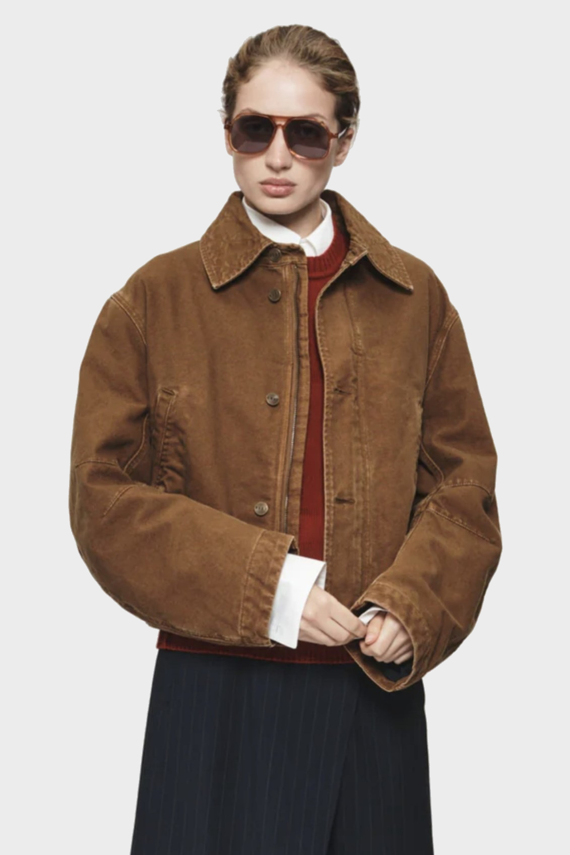 6397 Flight Jacket in Tabacco 6397 Flight Jacket in Tabacco