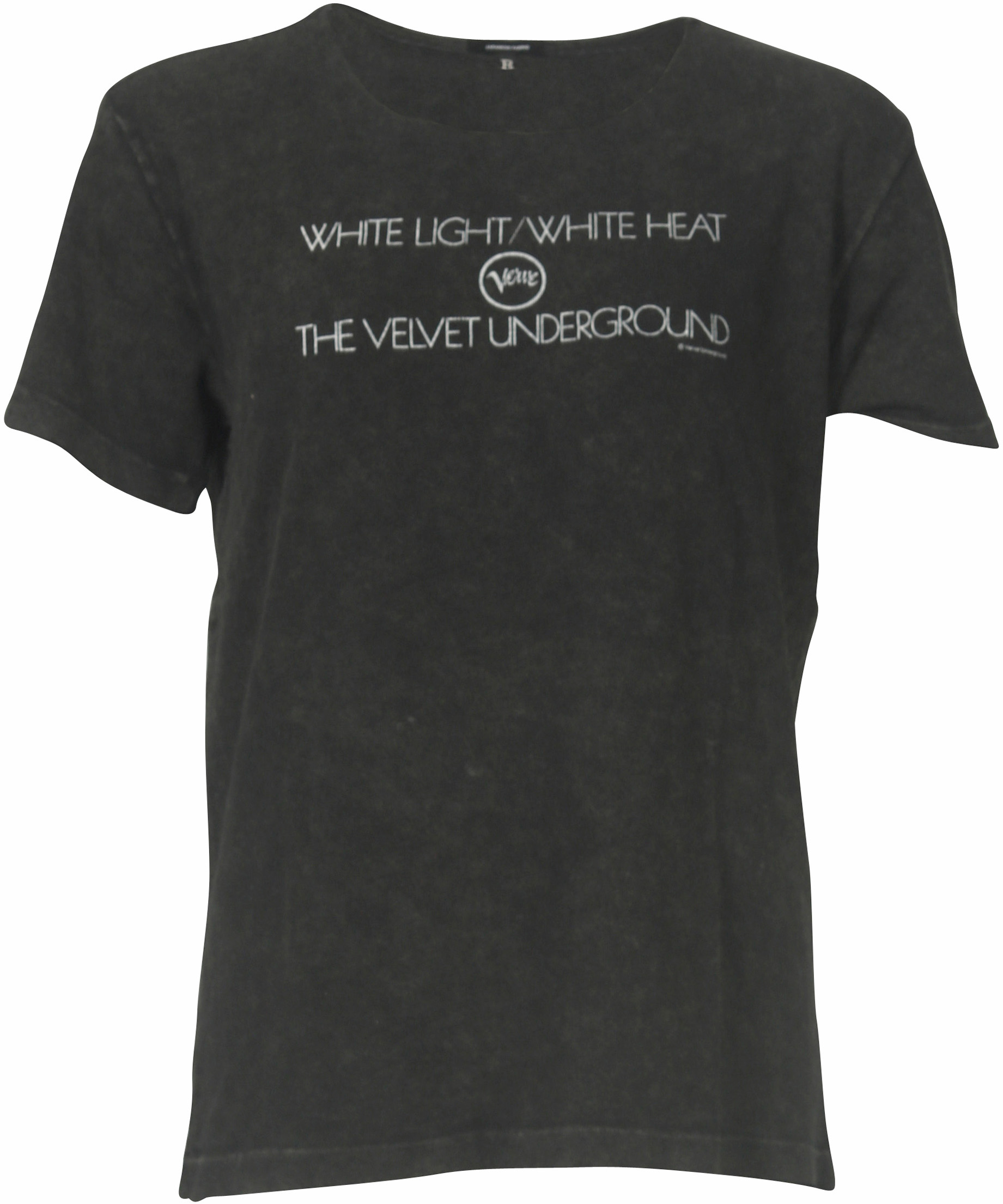 R13 T-Shirt Velvet Underground Washed Black