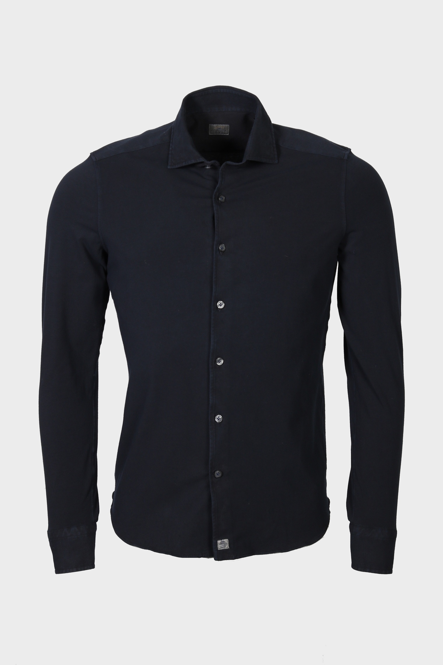 SONRISA Washed Jersey Shirt in Navy