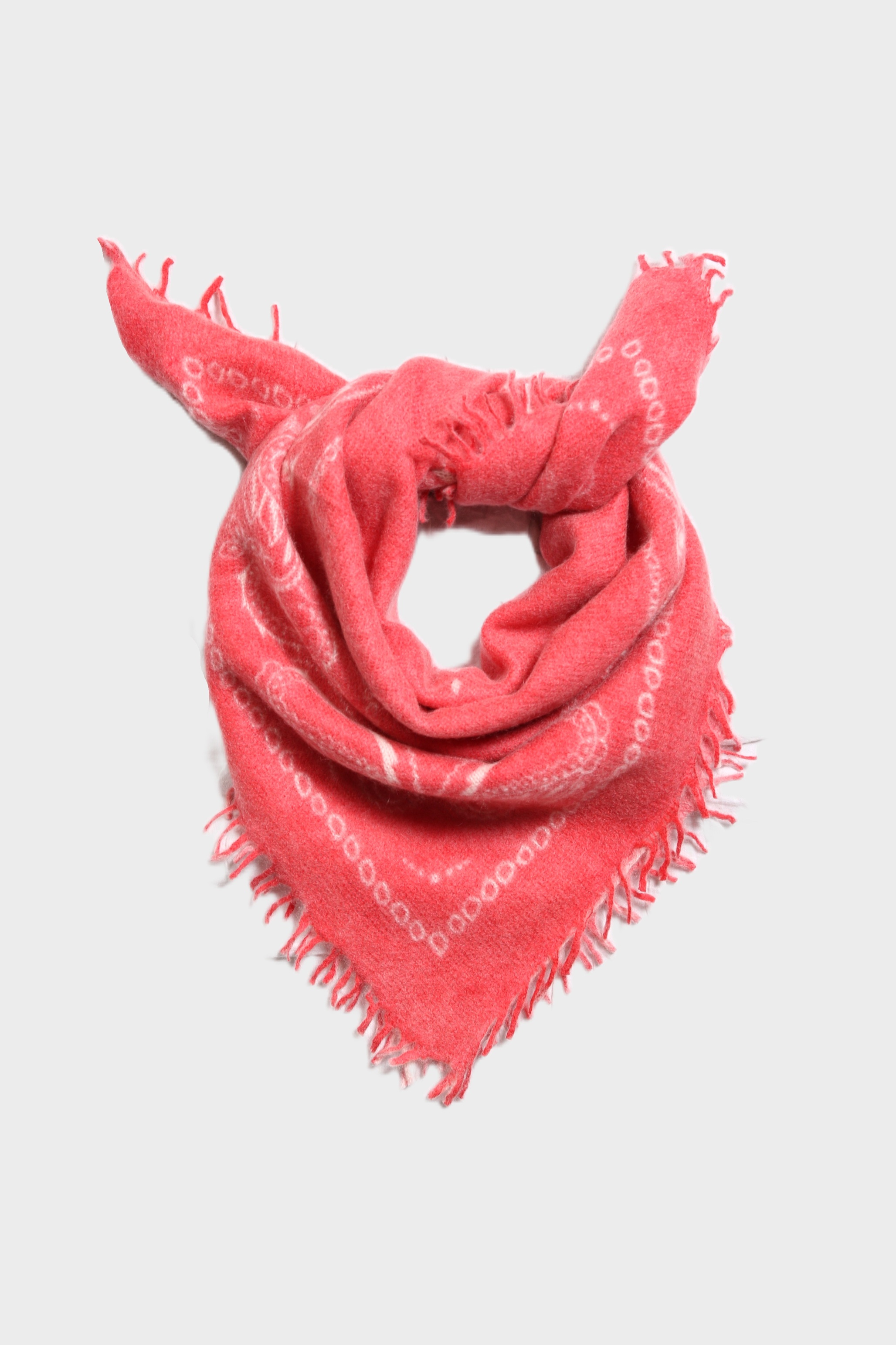 WARM ME Felix Cashmere Bandana in Red