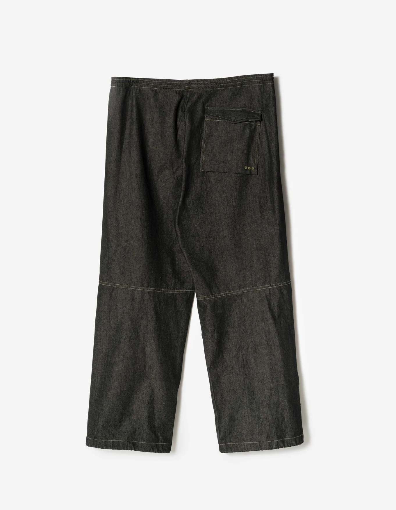 MAHARISHI 7700 Light Denim Loose Snopants® in Black