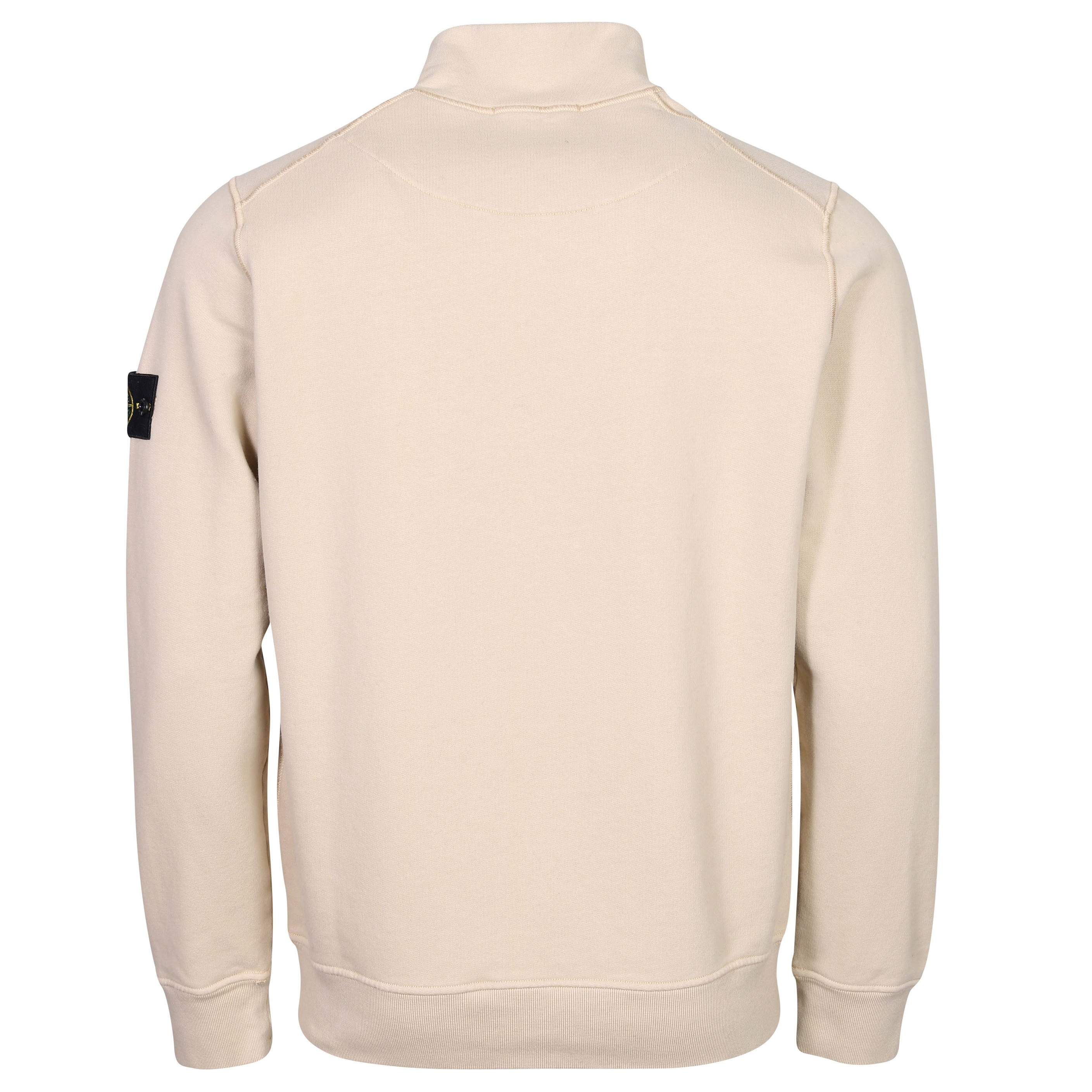 Stone Island Half Zip Sweatshirt in Beige 2XL