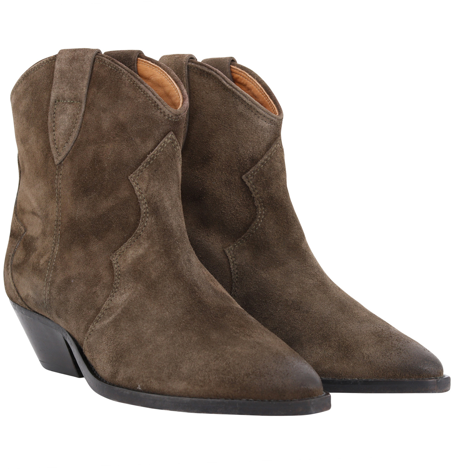 Isabel Marant Boots Dewina Dark Brown Suede 41