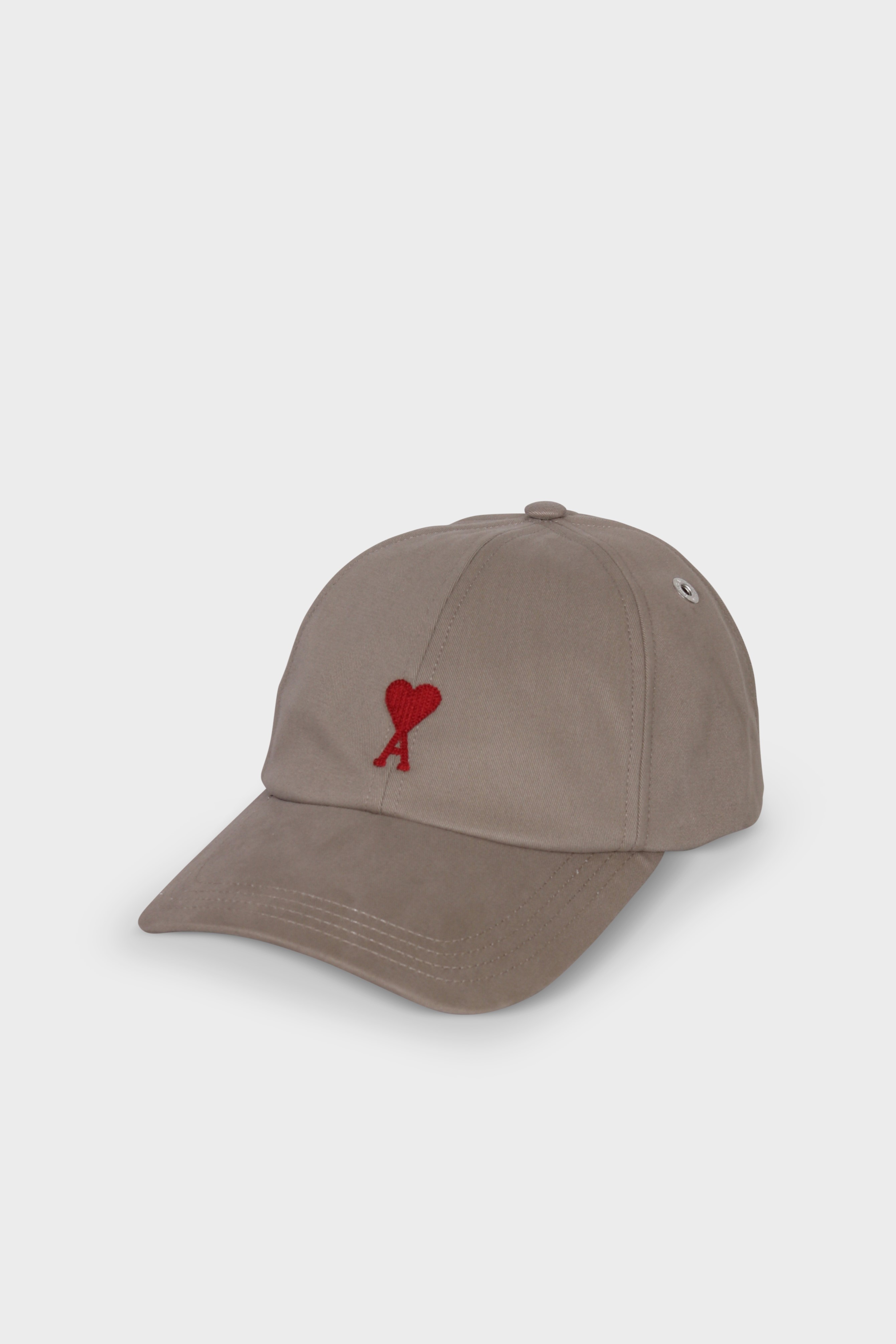 AMI PARIS de Coeur Cap in Light Taupe