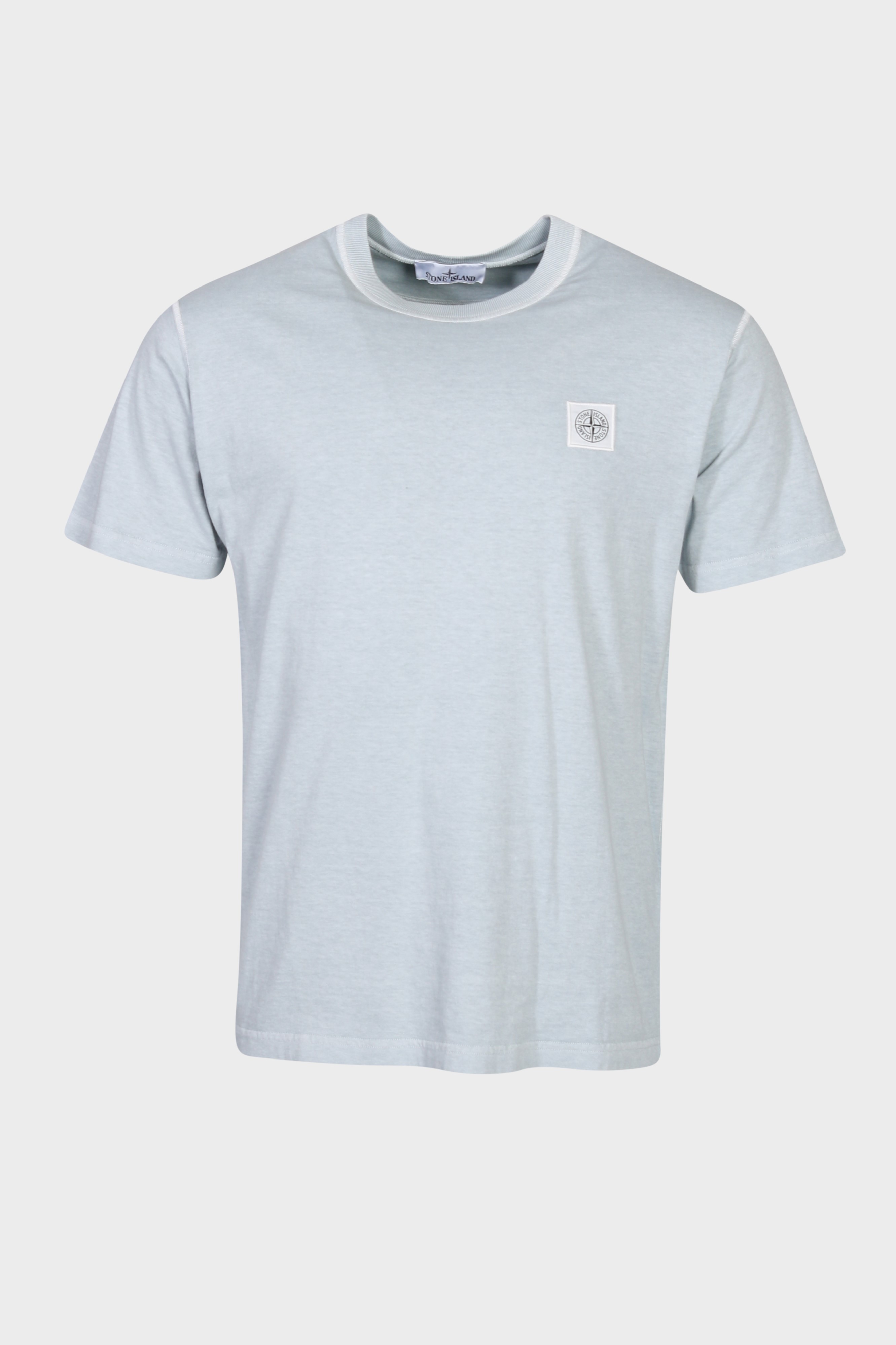STONE ISLAND T-Shirt in Washed Sky Blue M