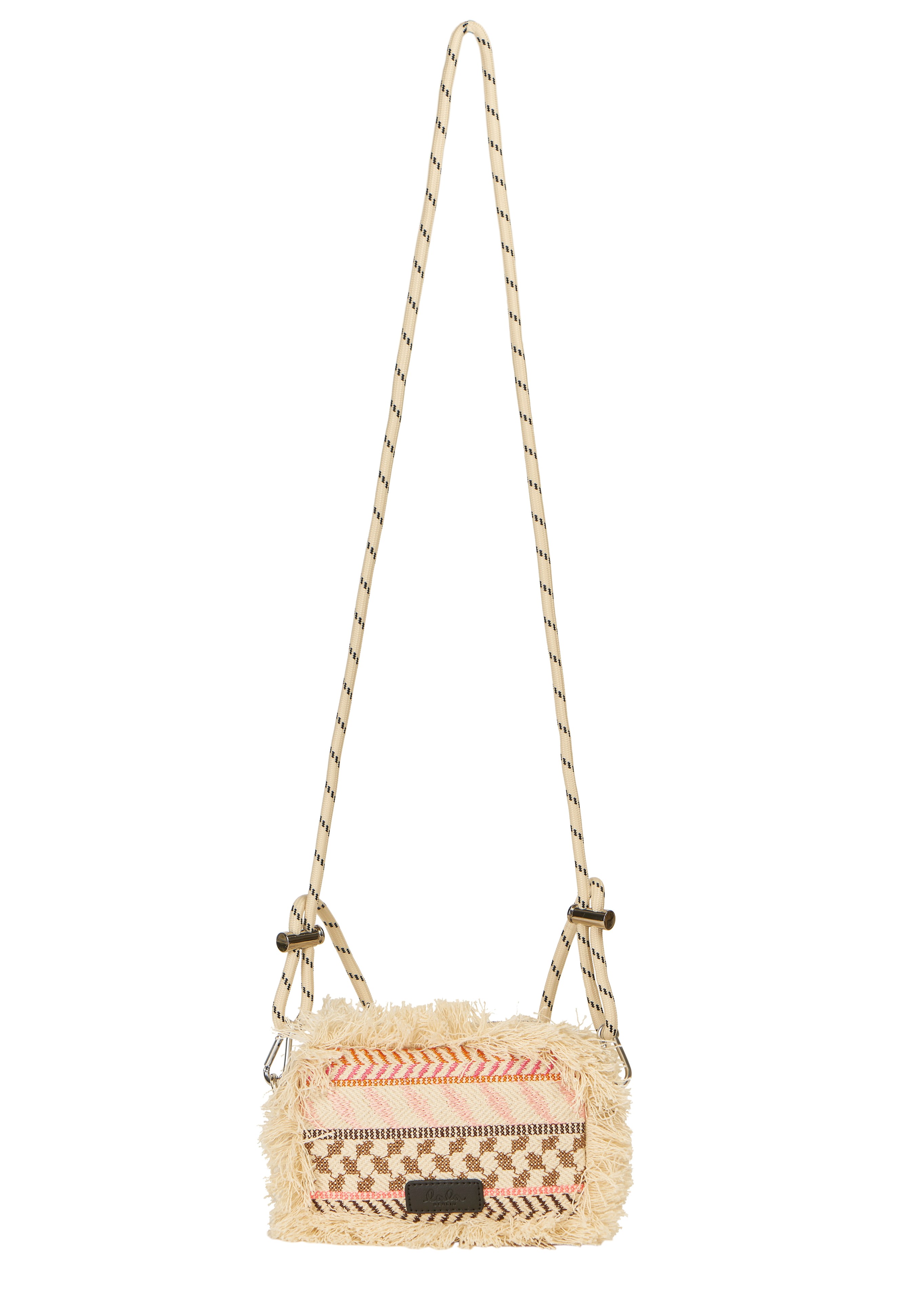 Lala Berlin Crossbody Melinda in Neon X-Stitch