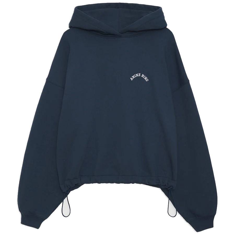 ANINE BING Lucy Hoodie in Navy XS